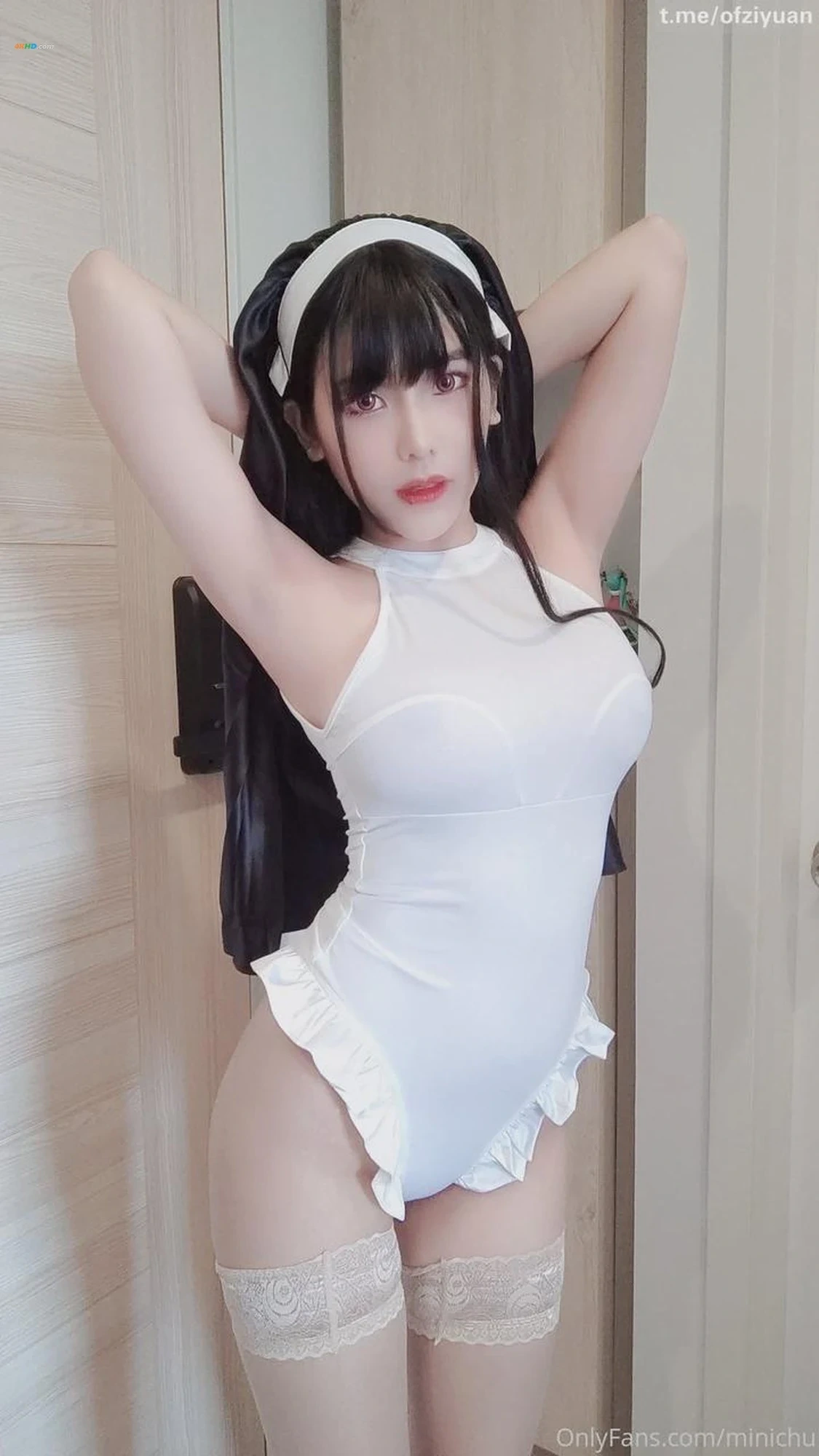 Minichu - OnlyFans JiPinFanChaNenMeiBaiBianNuShen — photo 24