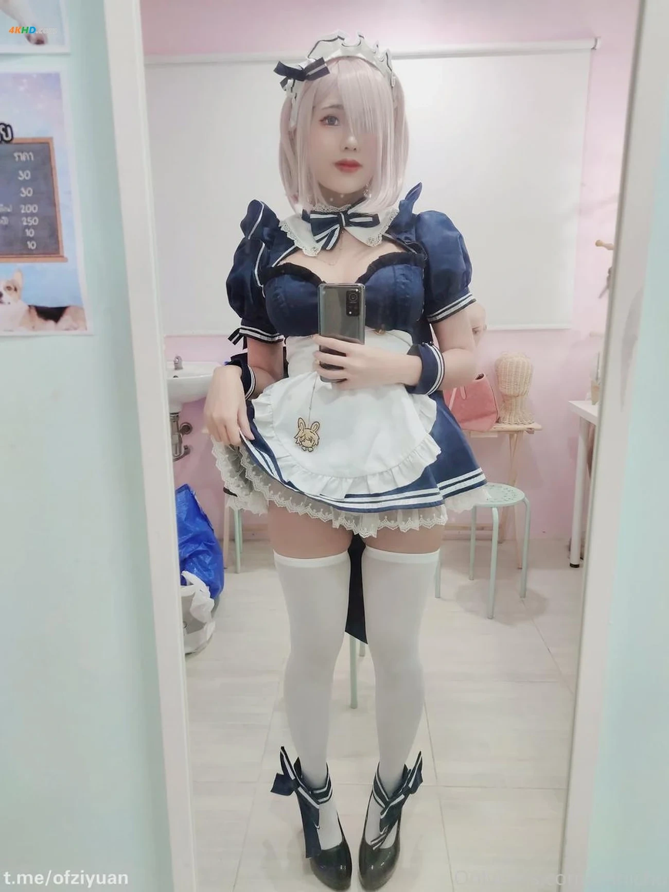 Minichu - OnlyFans JiPinFanChaNenMeiBaiBianNuShen — photo 368