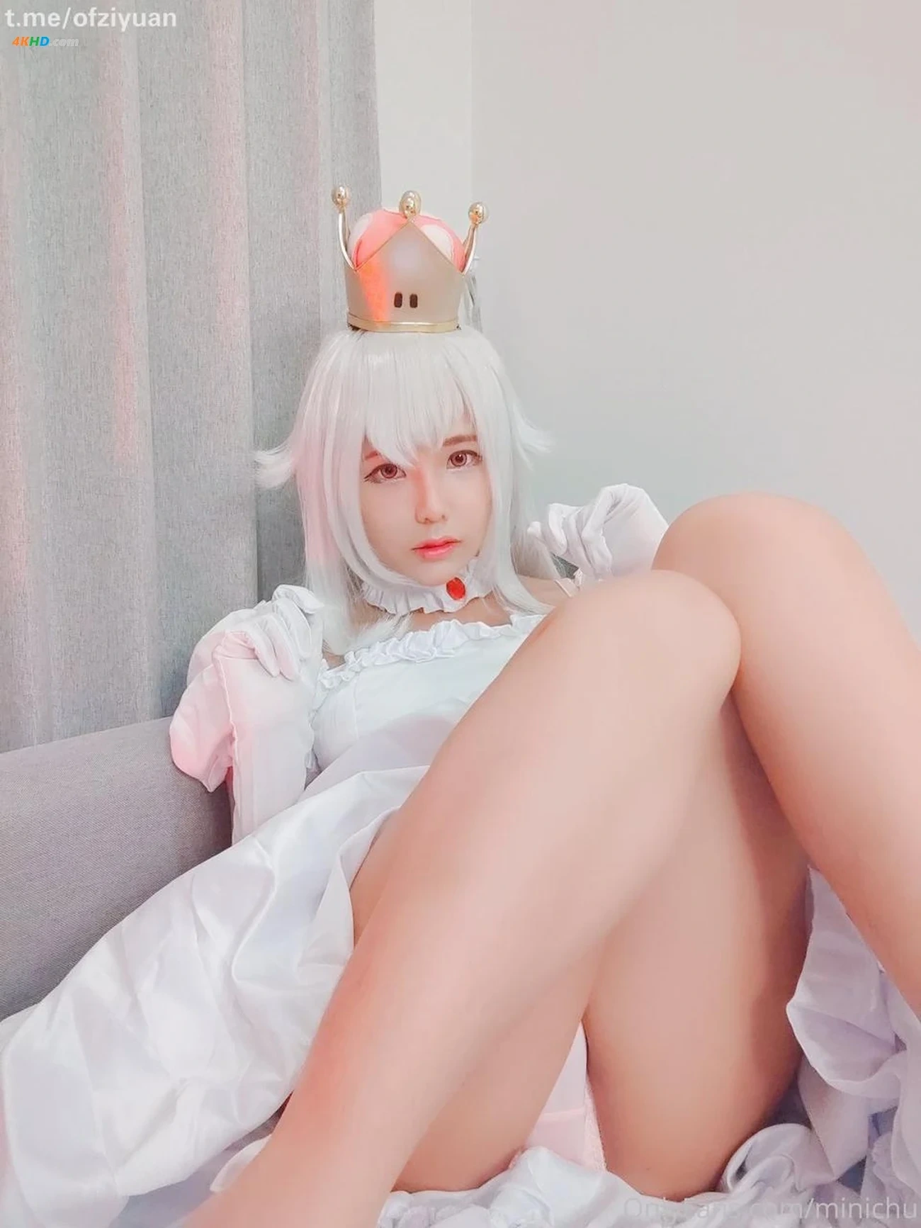 Minichu - OnlyFans JiPinFanChaNenMeiBaiBianNuShen — photo 614