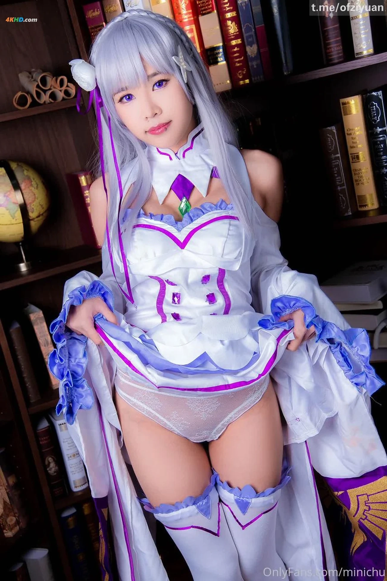 Minichu - OnlyFans JiPinFanChaNenMeiBaiBianNuShen — photo 673