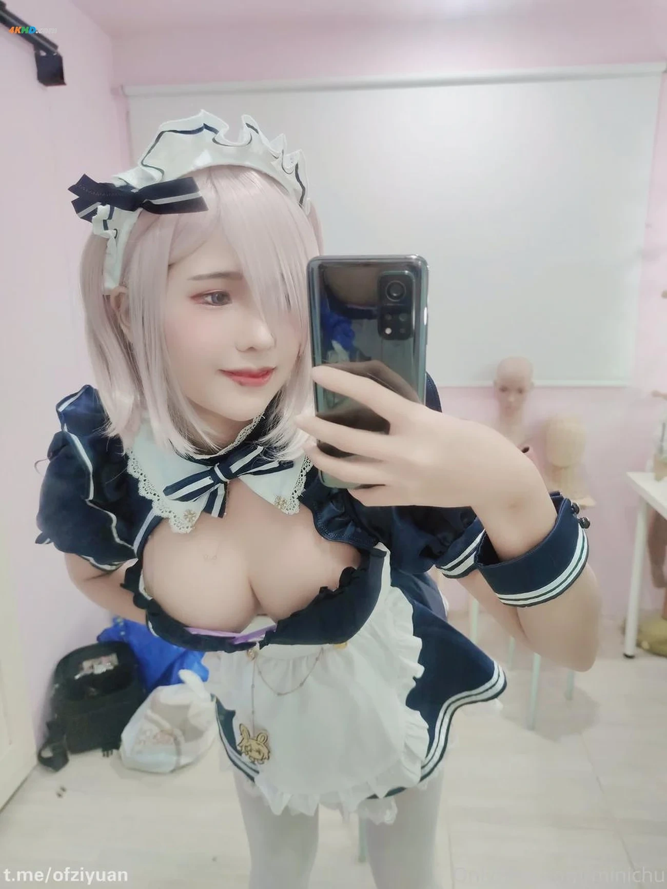Minichu - OnlyFans JiPinFanChaNenMeiBaiBianNuShen — photo 730