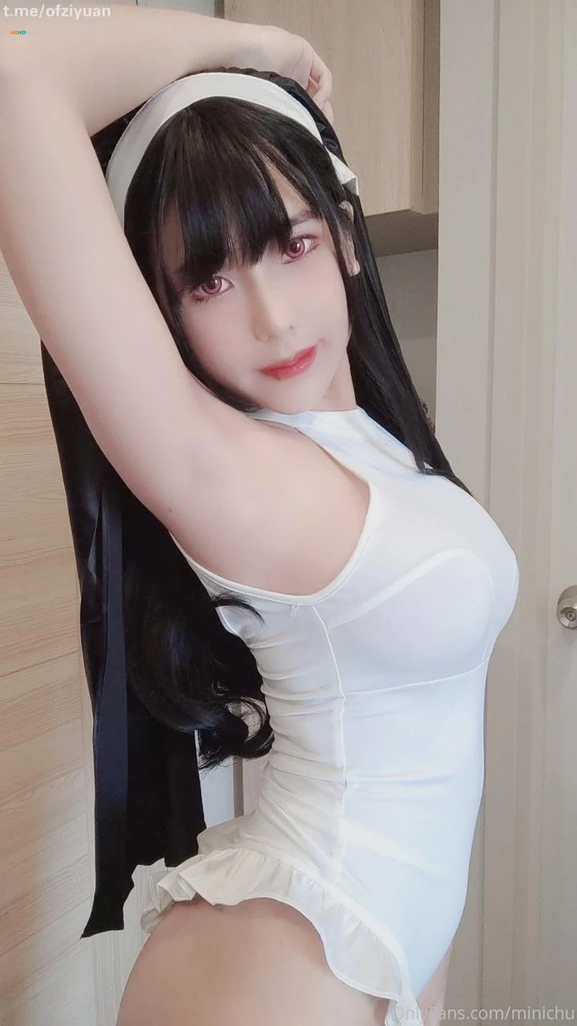 Minichu - OnlyFans JiPinFanChaNenMeiBaiBianNuShen — photo 796