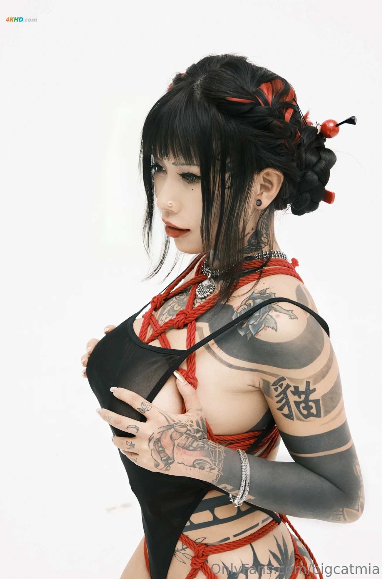 GaoQiaoYouMei(bigcatmia) - OnlyfansWenShenFuLiJiShiTuHeJi — photo 156