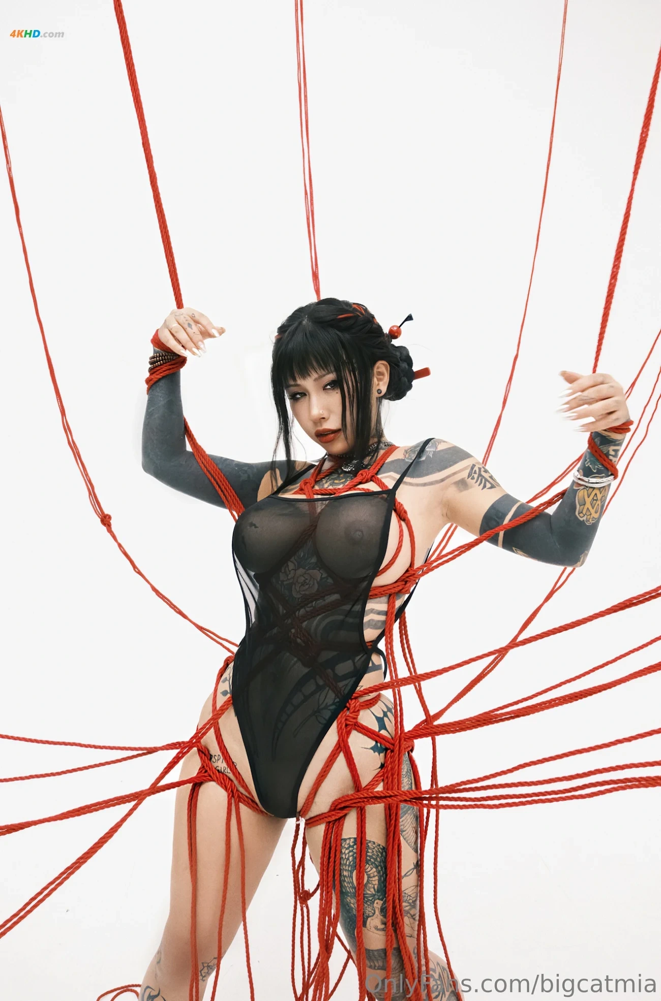 GaoQiaoYouMei(bigcatmia) - OnlyfansWenShenFuLiJiShiTuHeJi — photo 172