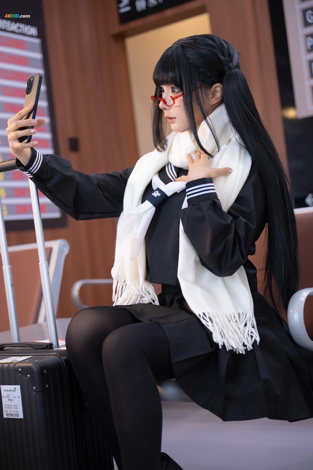 ChunMoMo - HuangTuiBoZhuDeMiMi TiHuan404 — photo 4