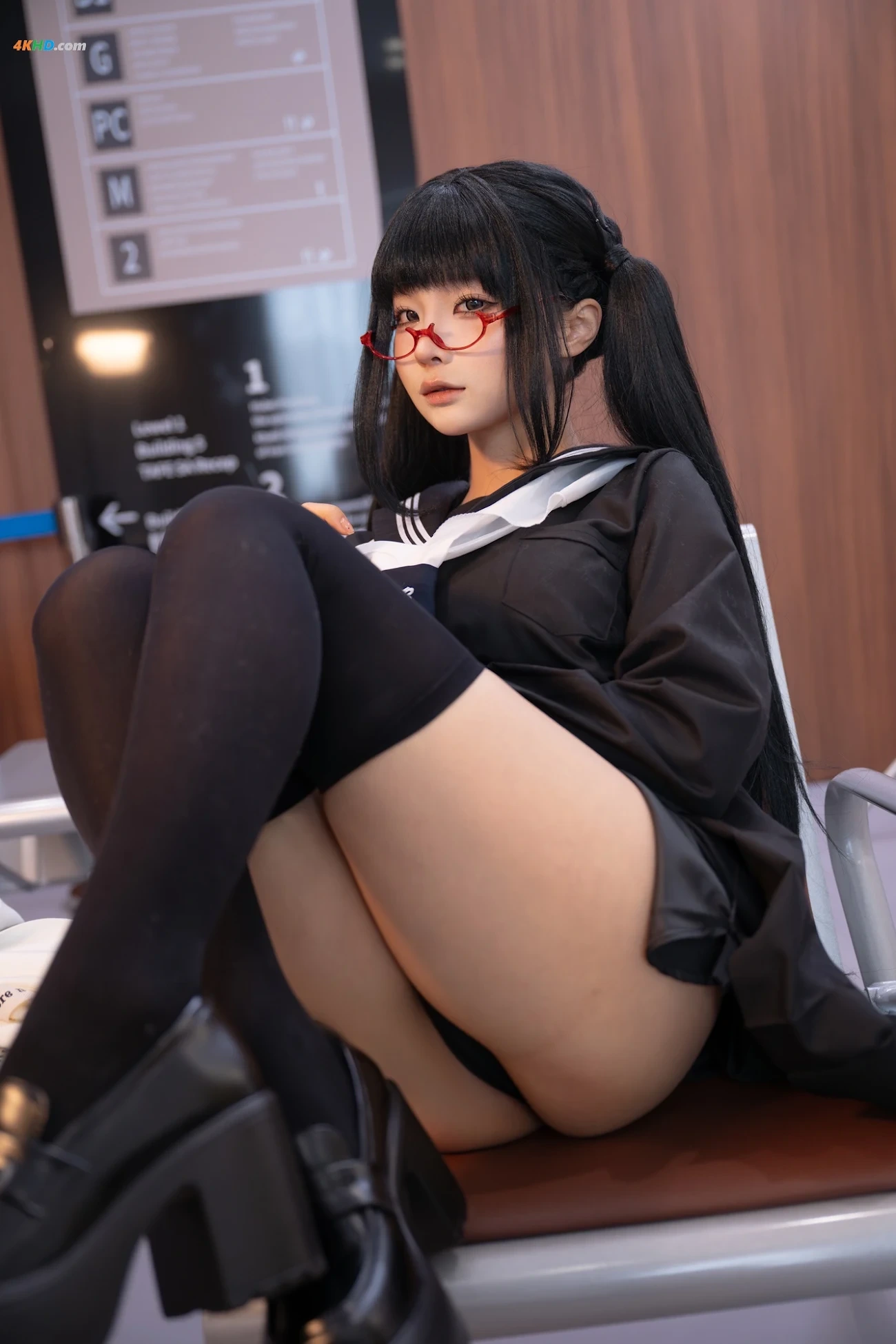 ChunMoMo - HuangTuiBoZhuDeMiMi TiHuan404 — photo 22