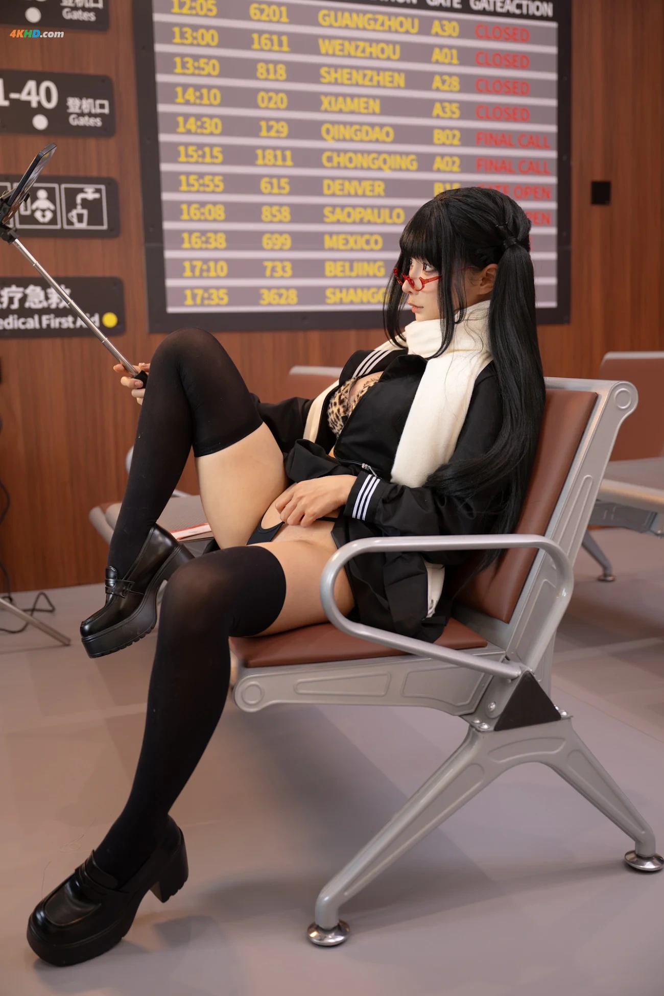 ChunMoMo - HuangTuiBoZhuDeMiMi TiHuan404 — photo 58