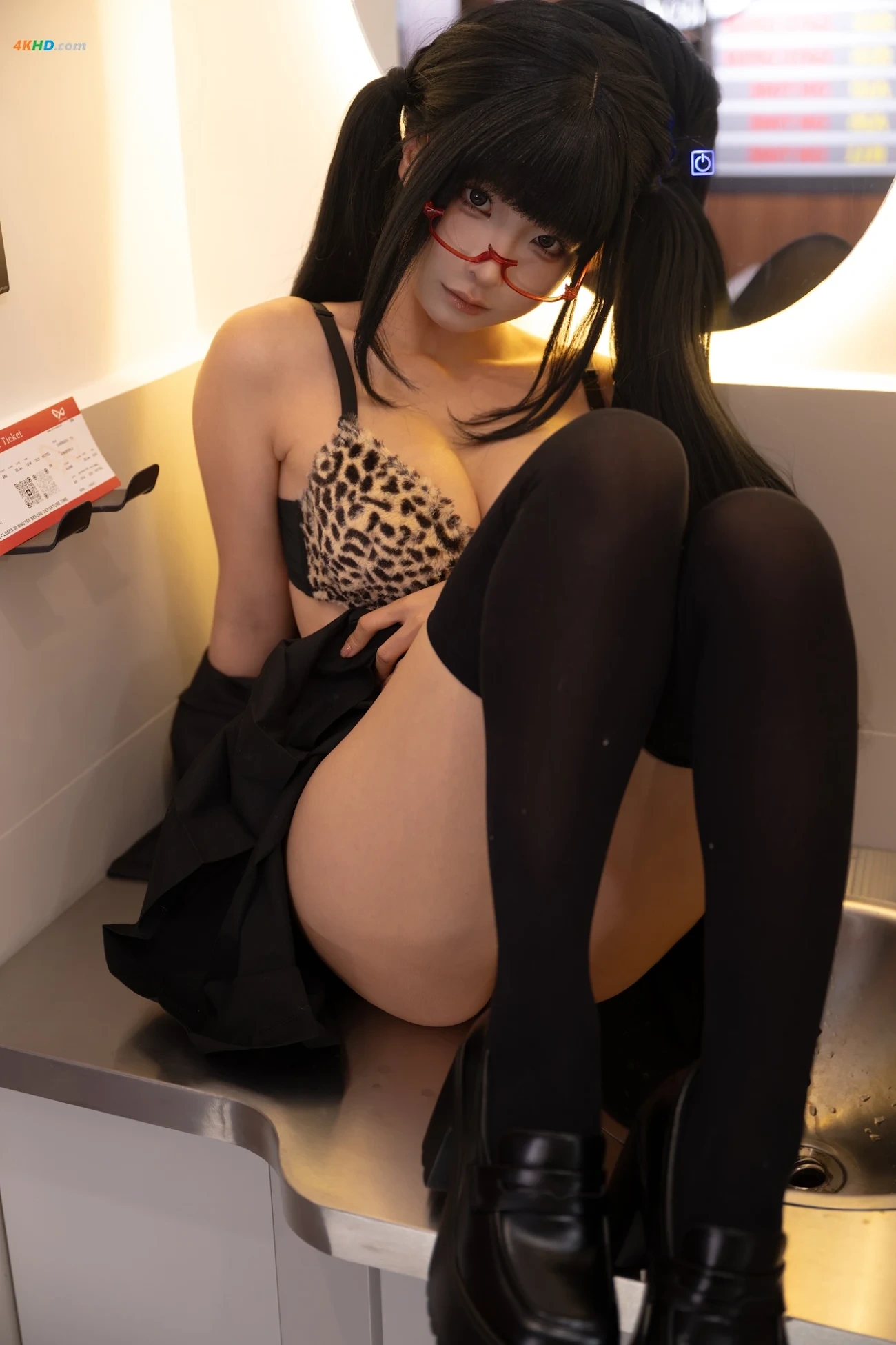 ChunMoMo - HuangTuiBoZhuDeMiMi TiHuan404 — photo 69