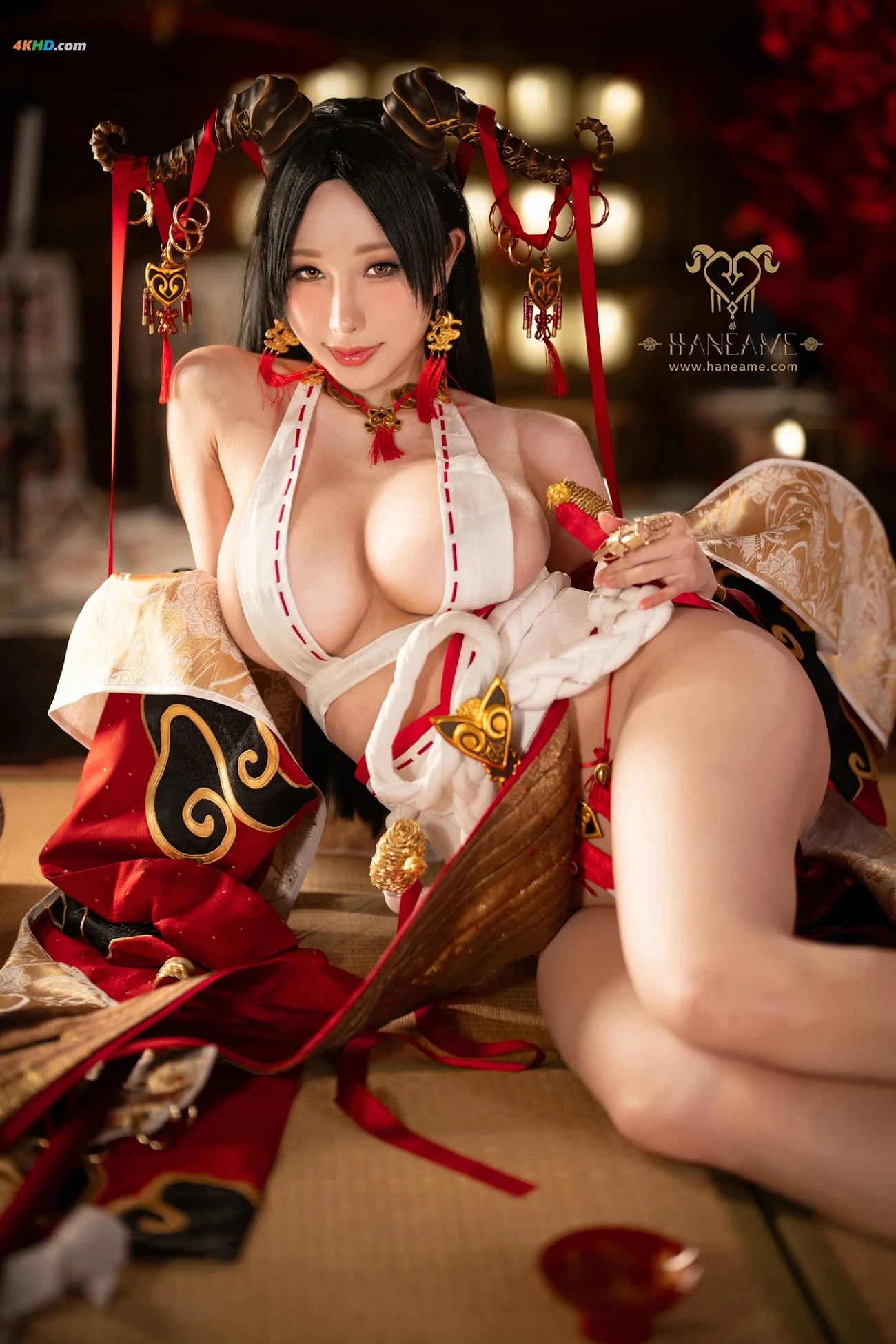 YuBoHaneAme - Lustful Goat Miko 2 — photo 14