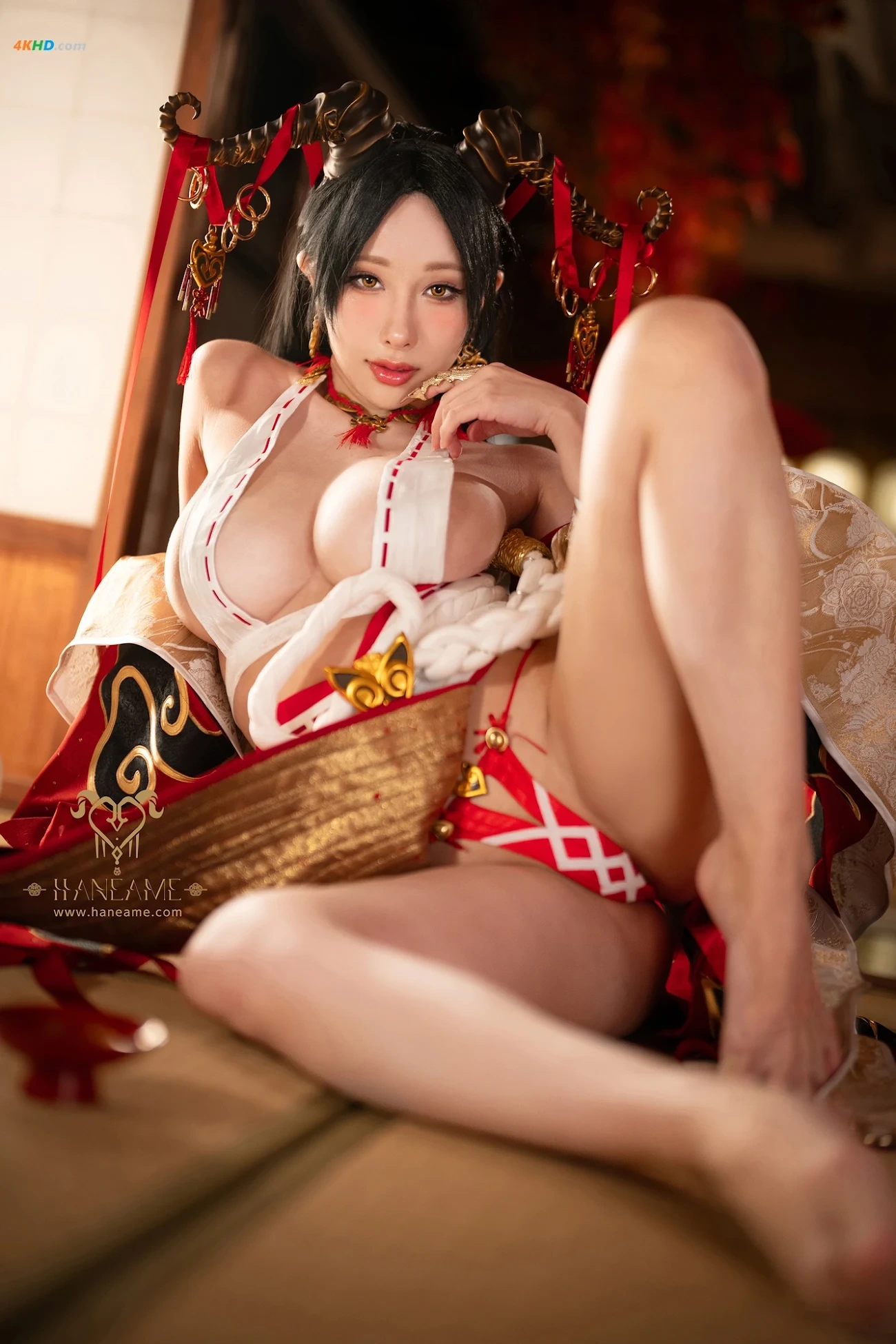 YuBoHaneAme - Lustful Goat Miko 2 — photo 15