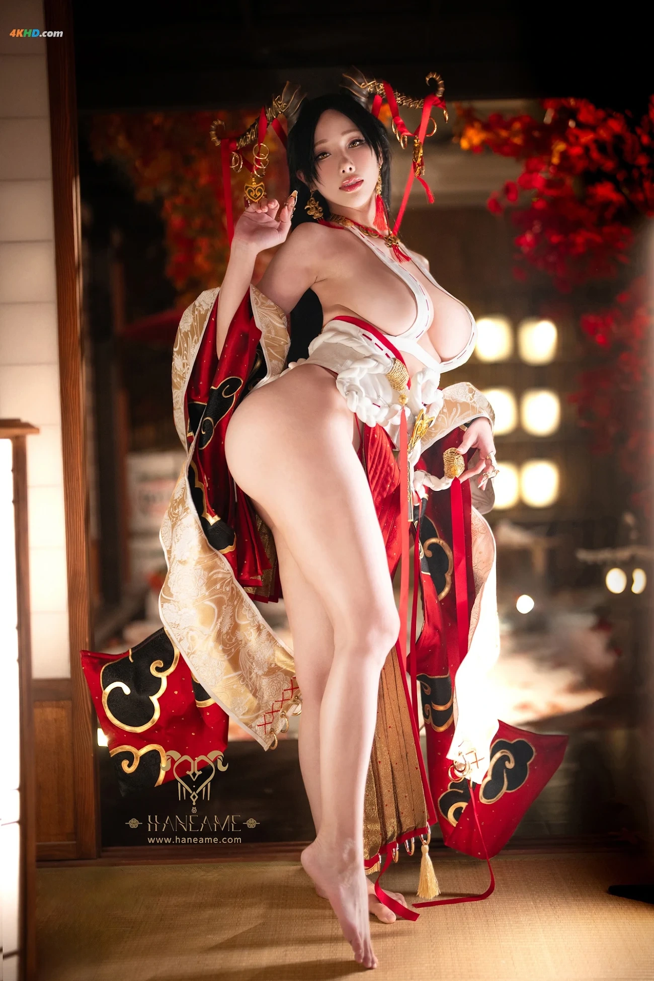 YuBoHaneAme - Lustful Goat Miko 2 — photo 27