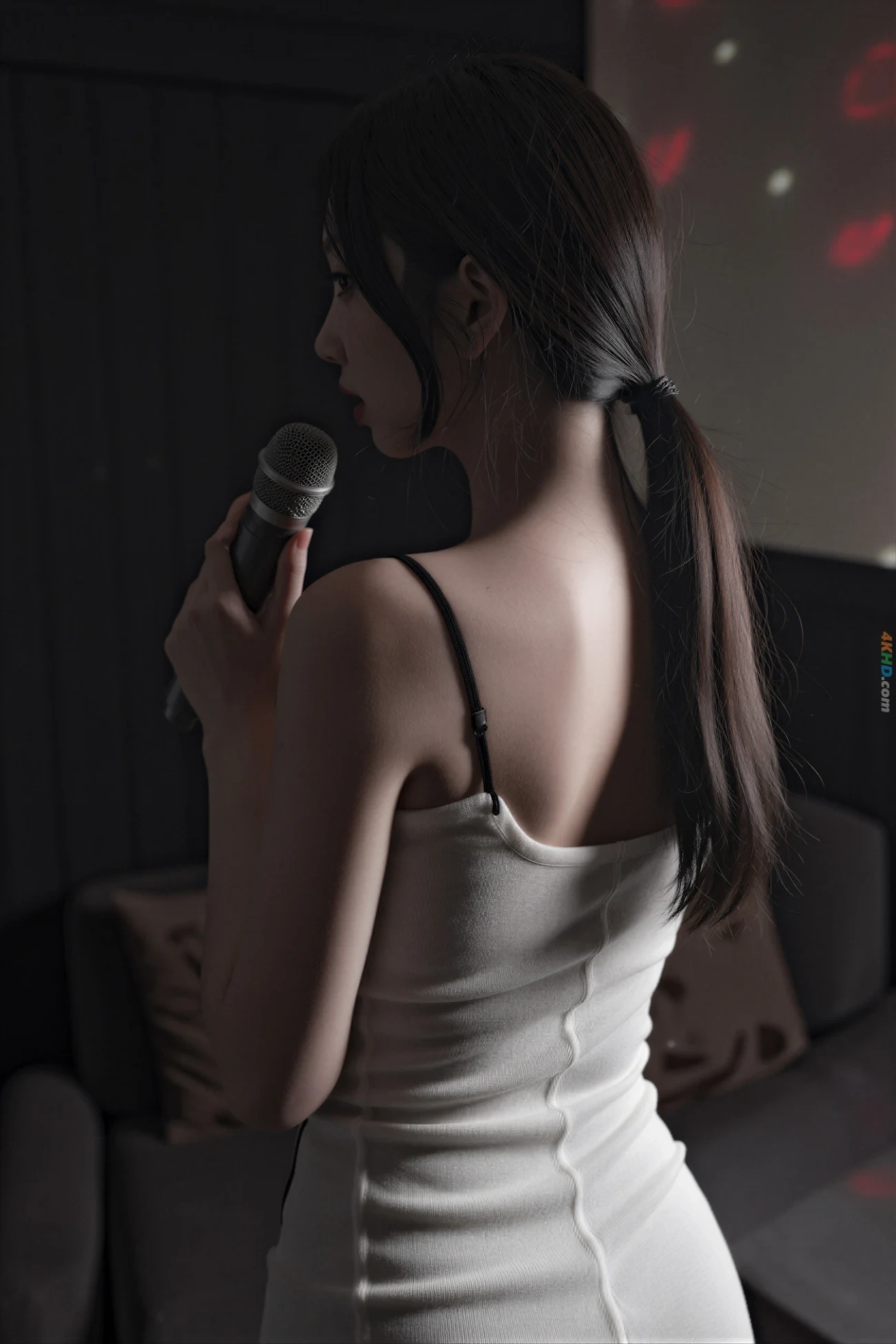 [AI Enhanced] X-LEVEL Suji (SuJi) - Vol.53 Karaoke Girl — photo 42