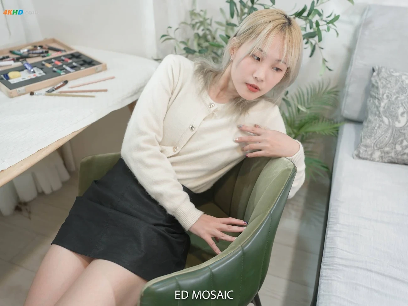 [ED Mosaic] EDEA-408 - Abbie JiPinKeAiNuDaSheng — photo 70