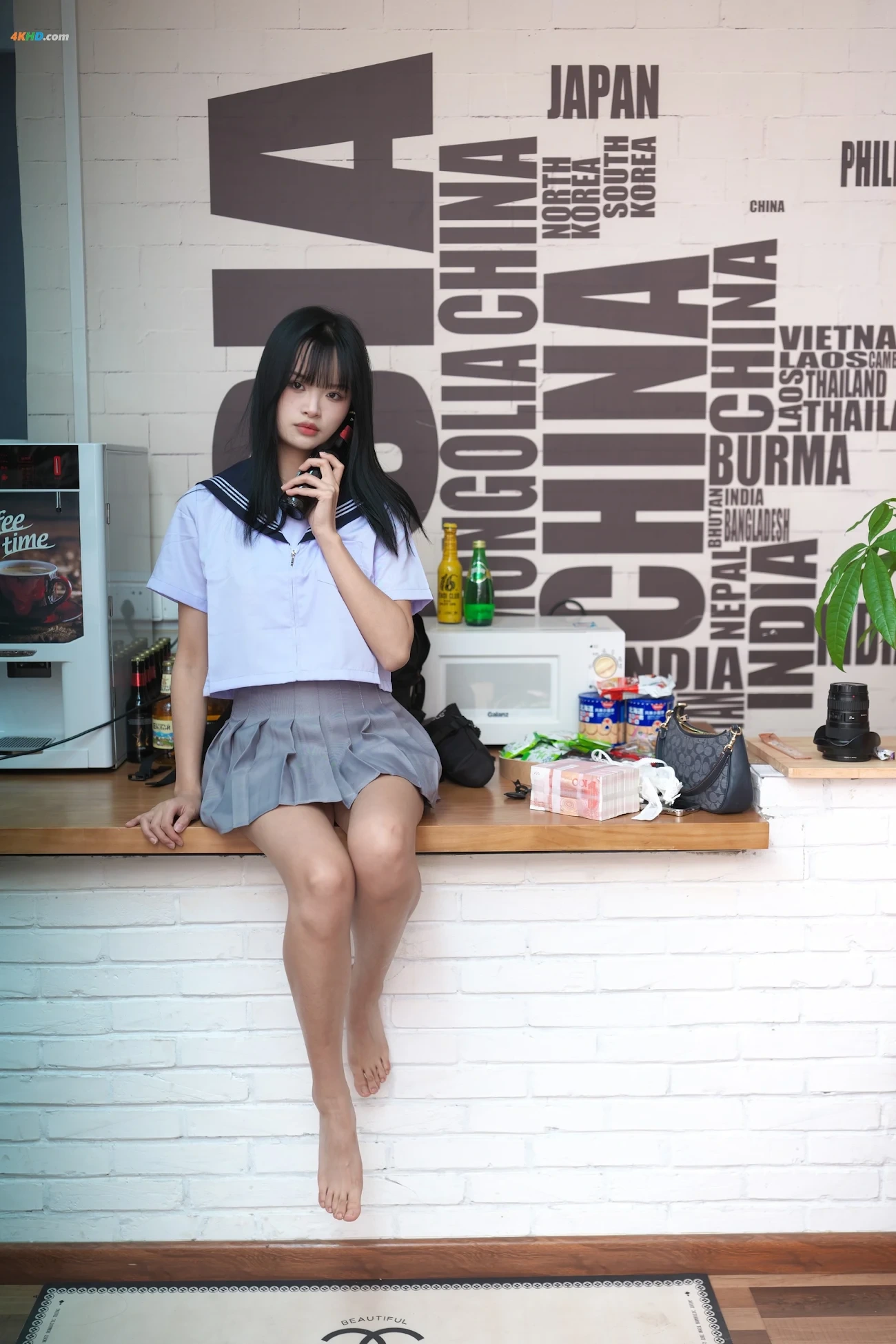 [Private Photoshoot] XiWeiSheMoCha - DaChiDuSiPaiTaoTu — photo 229