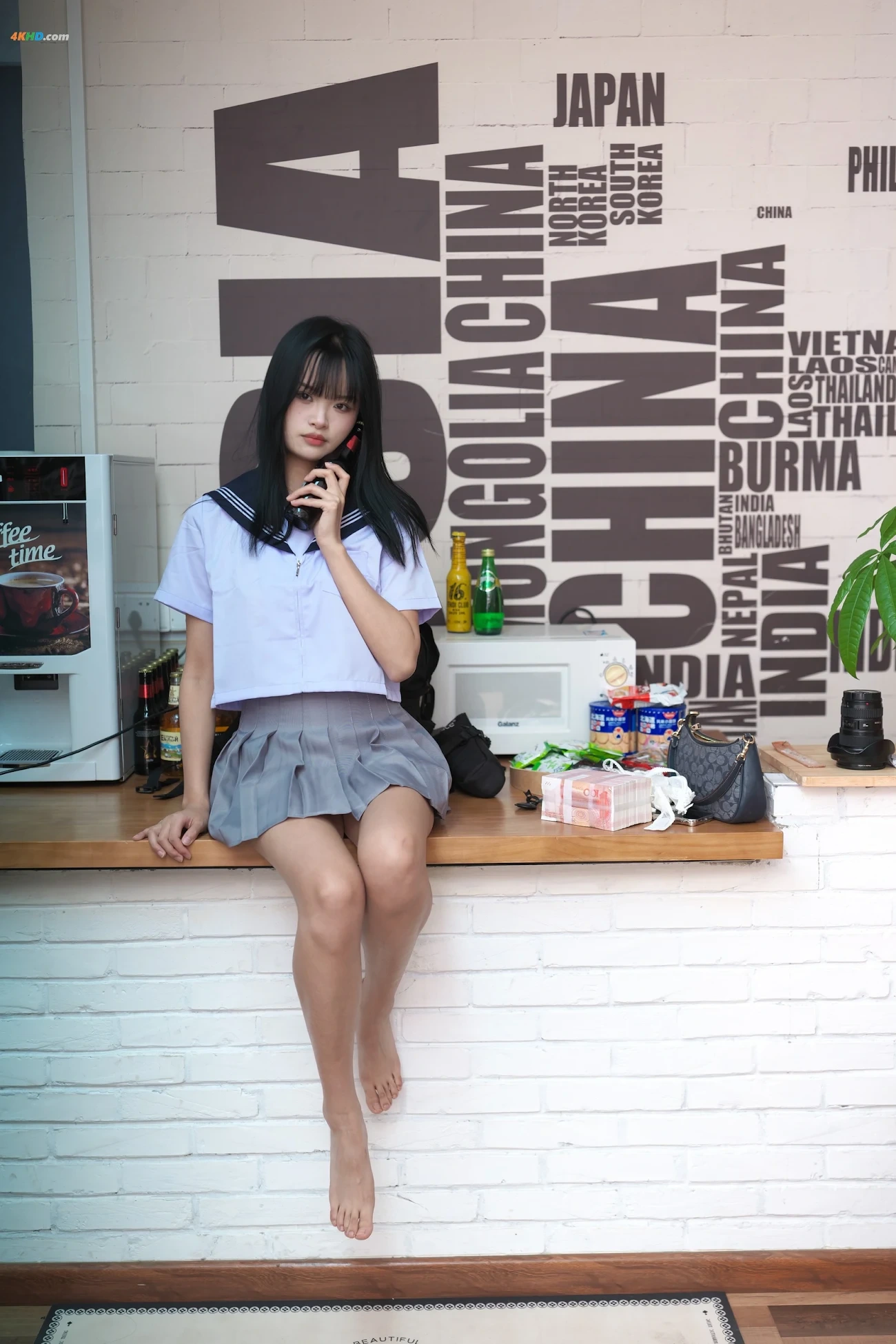 [Private Photoshoot] XiWeiSheMoCha - DaChiDuSiPaiTaoTu — photo 230