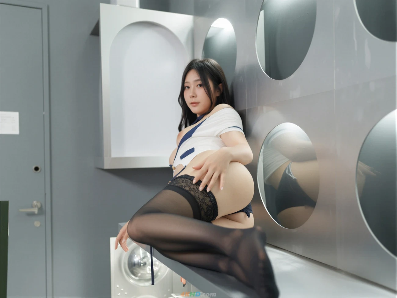 [AI Enhanced] [Bimilstory] Ayajjang (AYaJjang) - Vol.02 Office Lady — photo 109