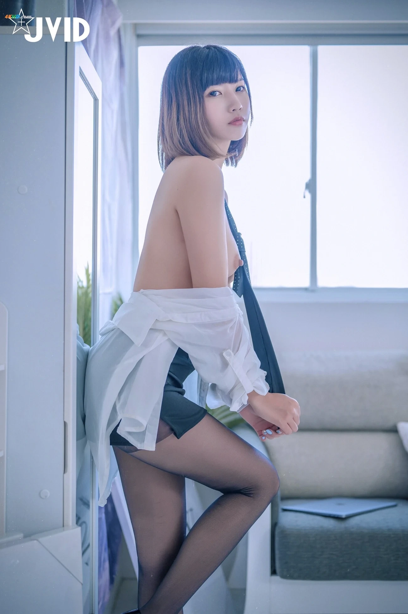 [JVID] GuoBaoBao - MianShiYuDaoBianTaiGongSiGuoBaoBao — photo 66