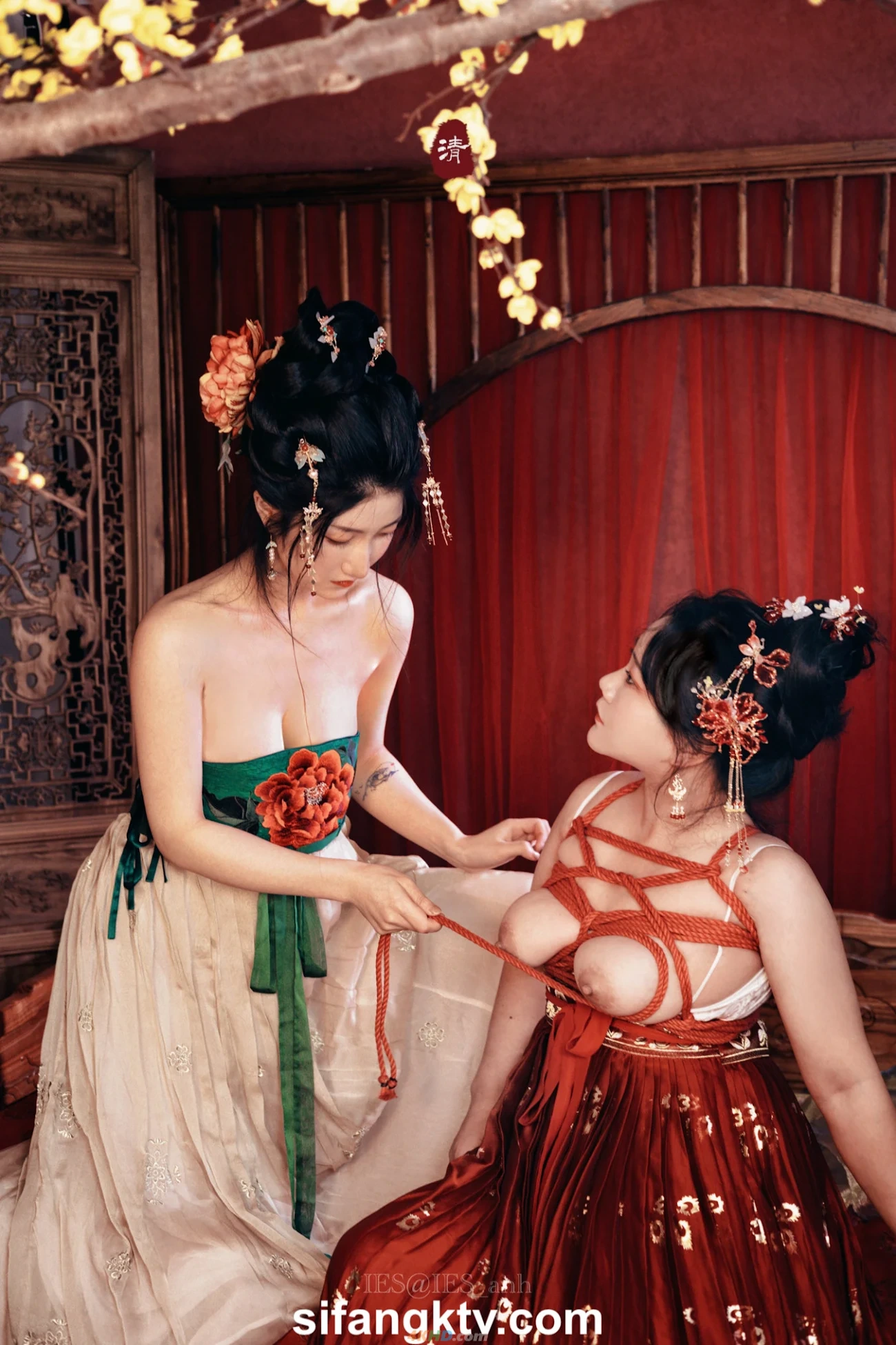 [OtherXXX] [SheYingShi] LinXinYue LinYiPu GongYaoFei HuaYin AiXi Deng25WeiDingJiNuShenWeiMeiSiPai02 — photo 274