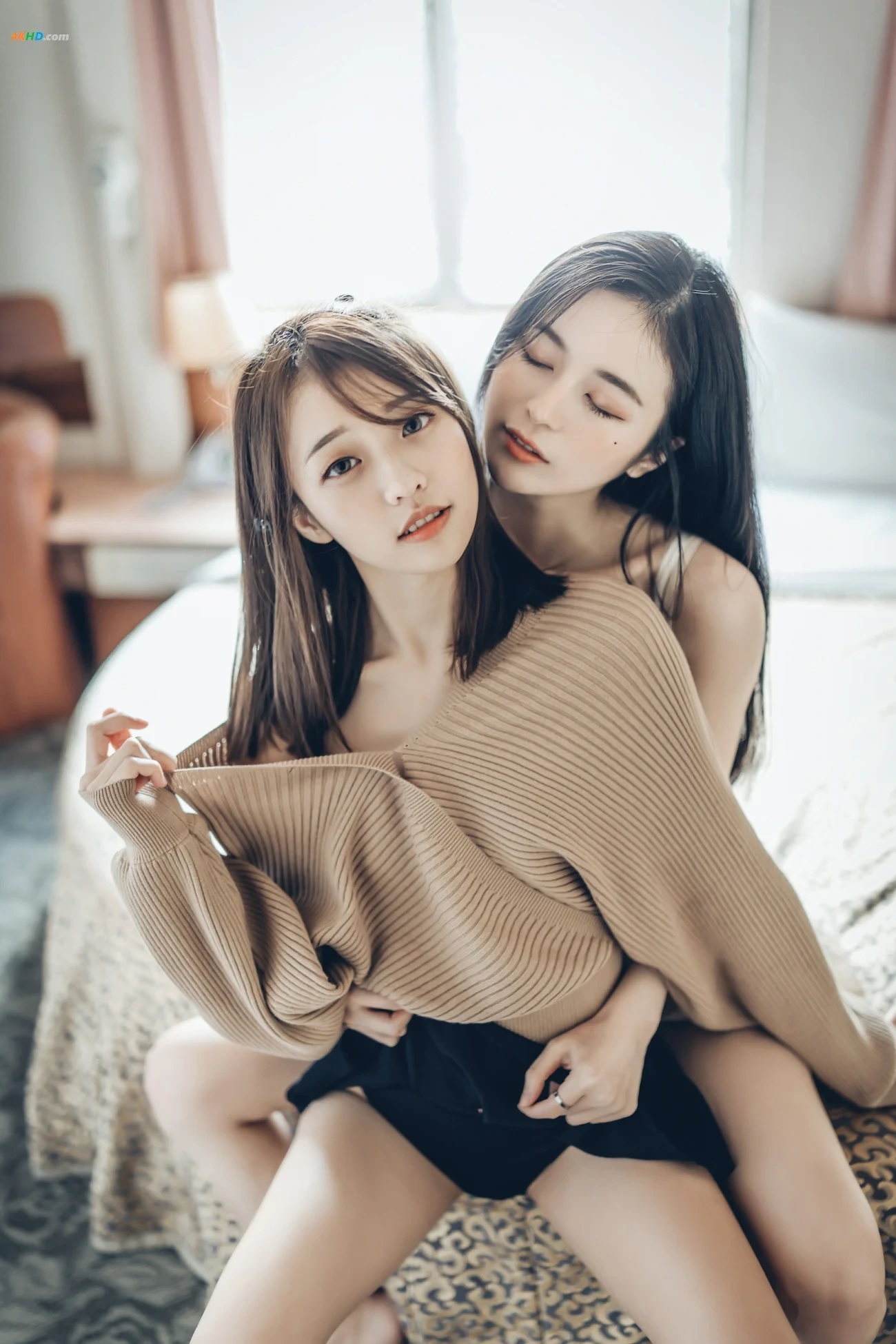 [JVID] ChenChen & YanYan Angel - WoDeDaXiaoNuYou-QingRenJieDaiLiangWeiNuYouKaiFangJian-ChaoChaoTouShangYiTouMingNeiKu — photo 12