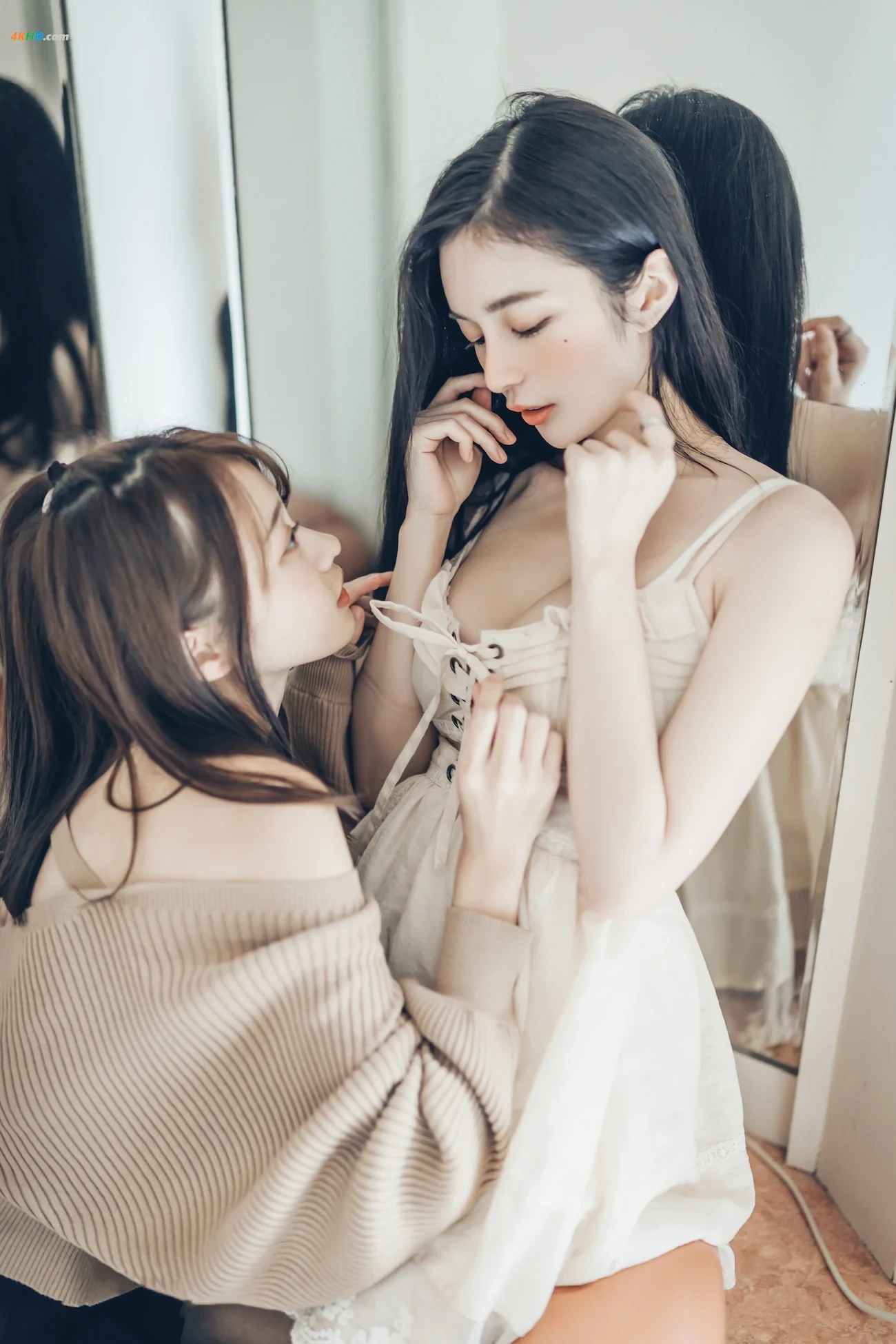 [JVID] ChenChen & YanYan Angel - WoDeDaXiaoNuYou-QingRenJieDaiLiangWeiNuYouKaiFangJian-ChaoChaoTouShangYiTouMingNeiKu — photo 17