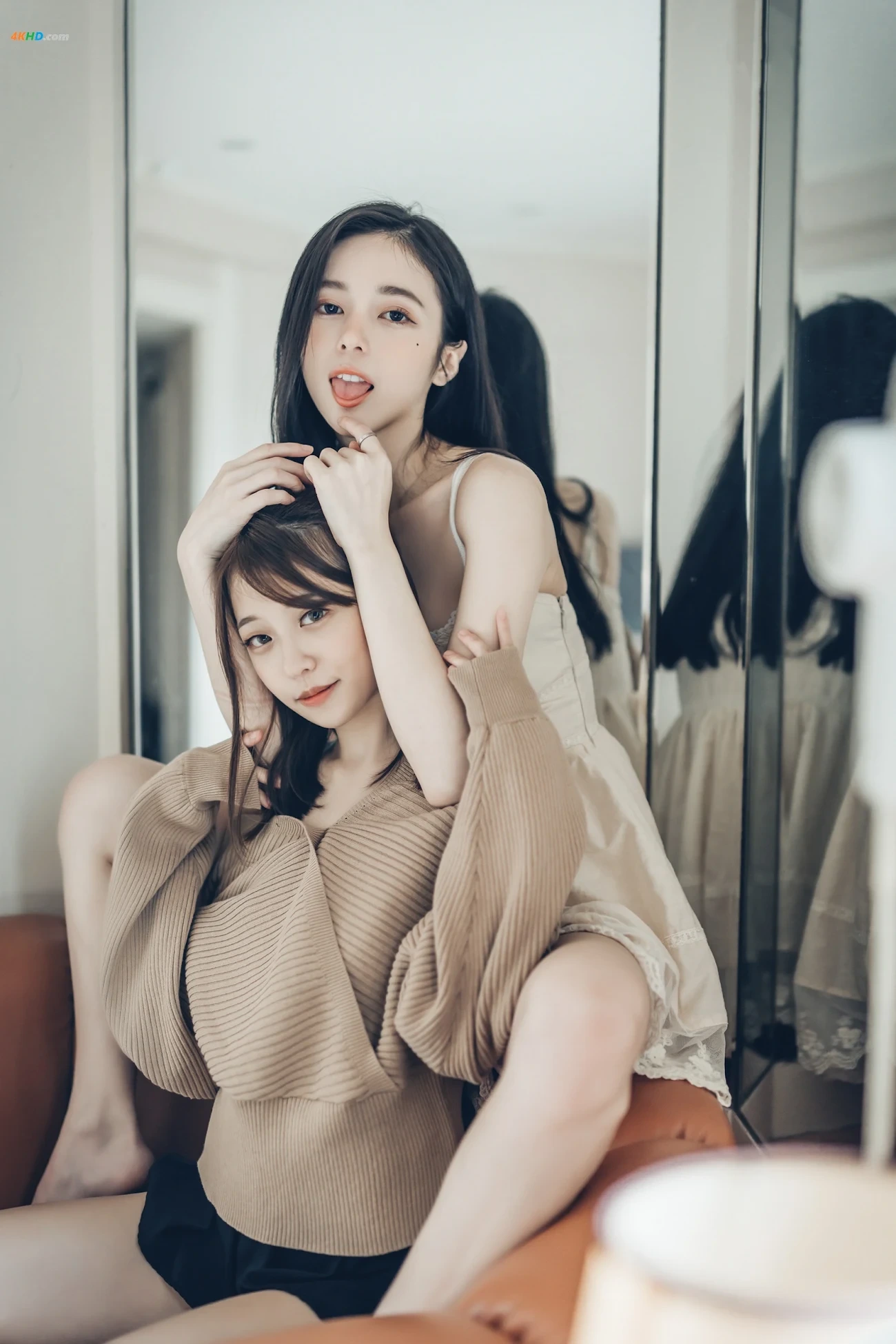 [JVID] ChenChen & YanYan Angel - WoDeDaXiaoNuYou-QingRenJieDaiLiangWeiNuYouKaiFangJian-ChaoChaoTouShangYiTouMingNeiKu — photo 19