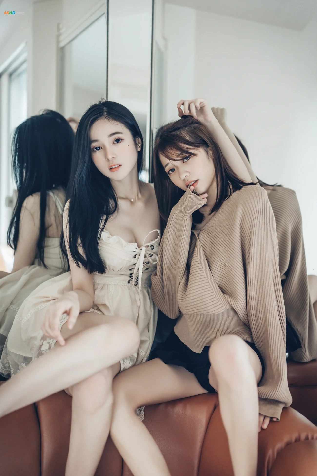 [JVID] ChenChen & YanYan Angel - WoDeDaXiaoNuYou-QingRenJieDaiLiangWeiNuYouKaiFangJian-ChaoChaoTouShangYiTouMingNeiKu — photo 21