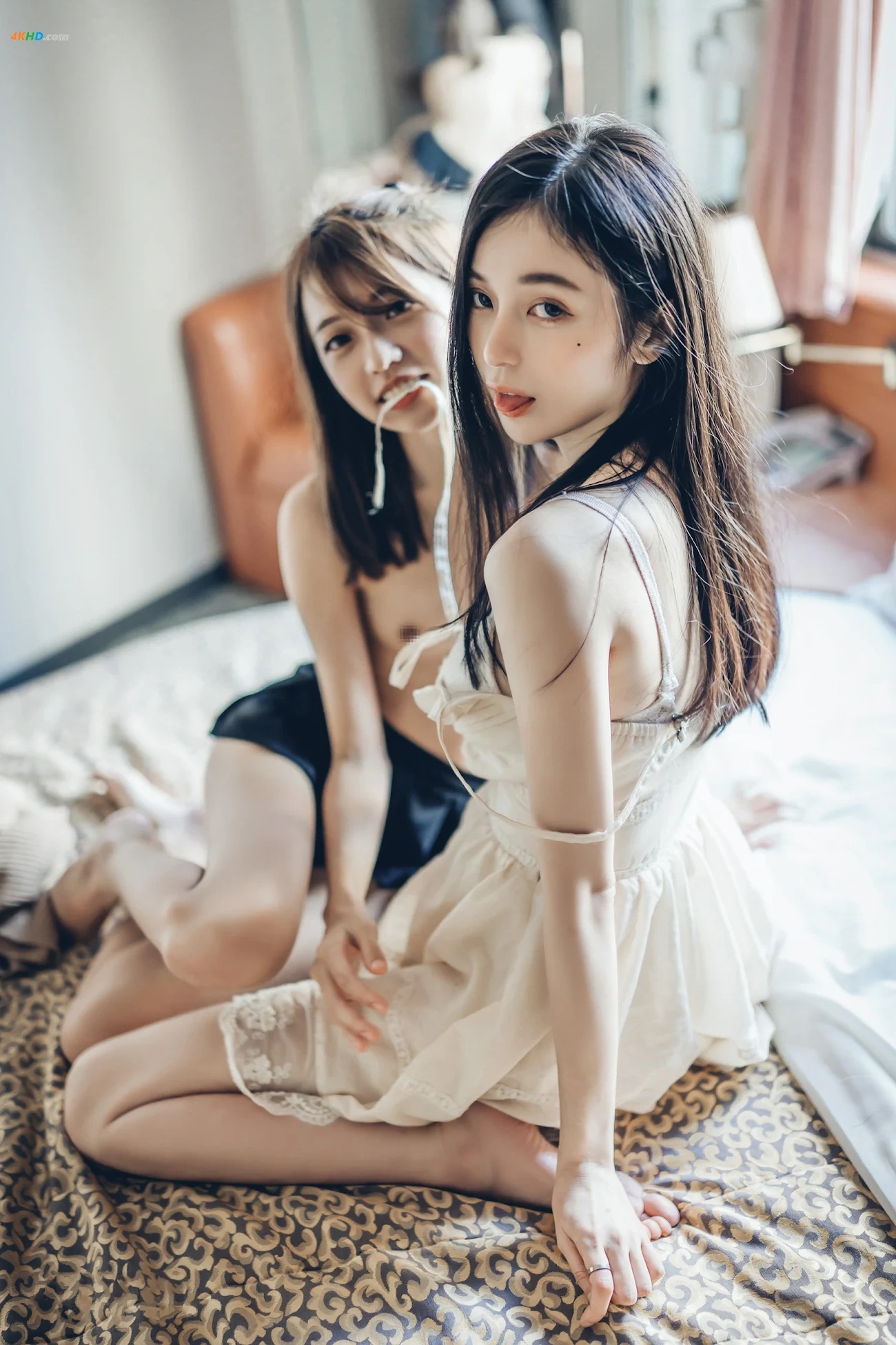 [JVID] ChenChen & YanYan Angel - WoDeDaXiaoNuYou-QingRenJieDaiLiangWeiNuYouKaiFangJian-ChaoChaoTouShangYiTouMingNeiKu — photo 44