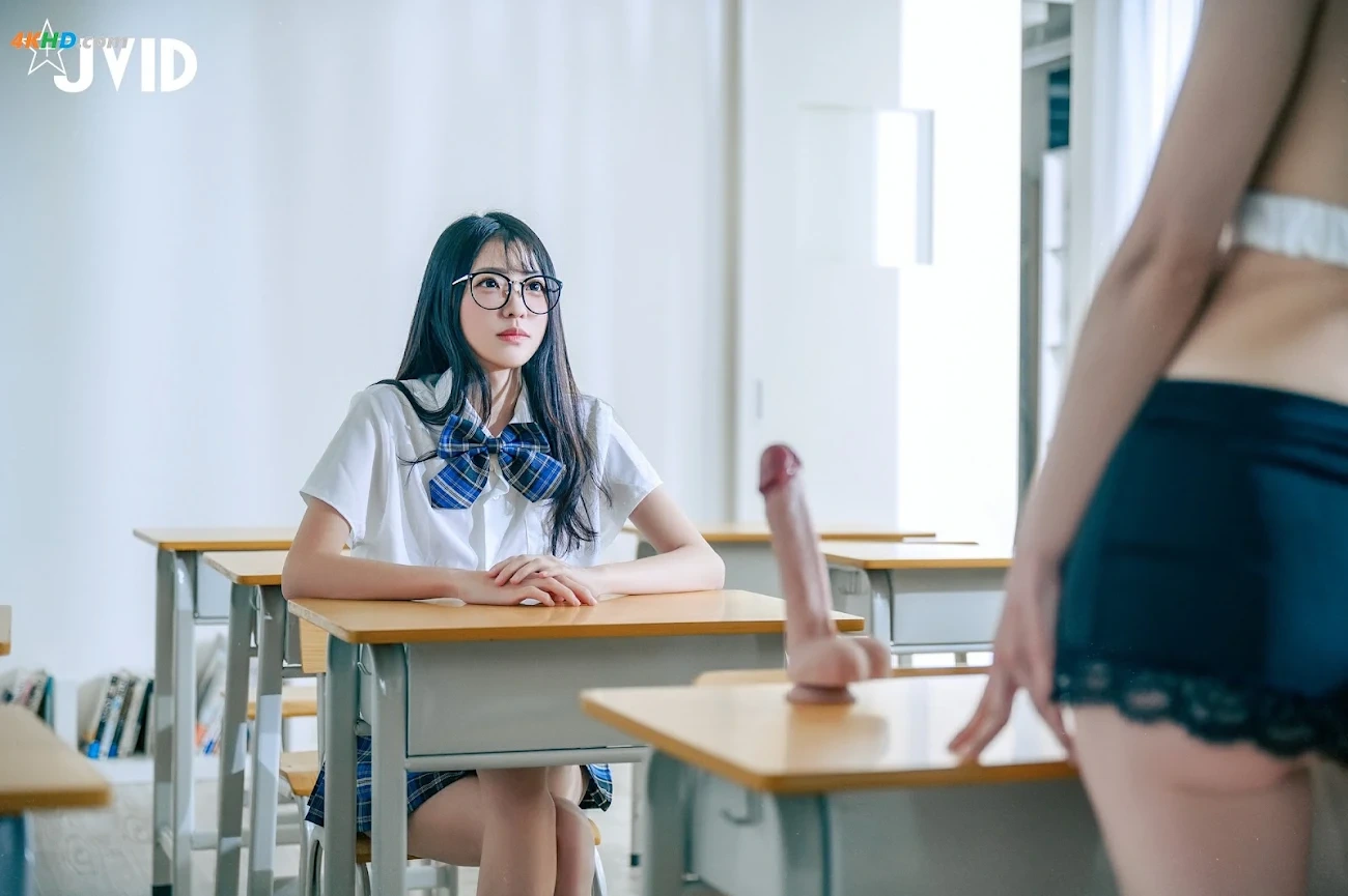 [JVID] YanYan Angel & ELuoSiGongZhu - JingHuaZuoPin[(JinJiDeShiShengLian)]JiaoShiLiDeOLHeJKRouYuBaiHe — photo 1