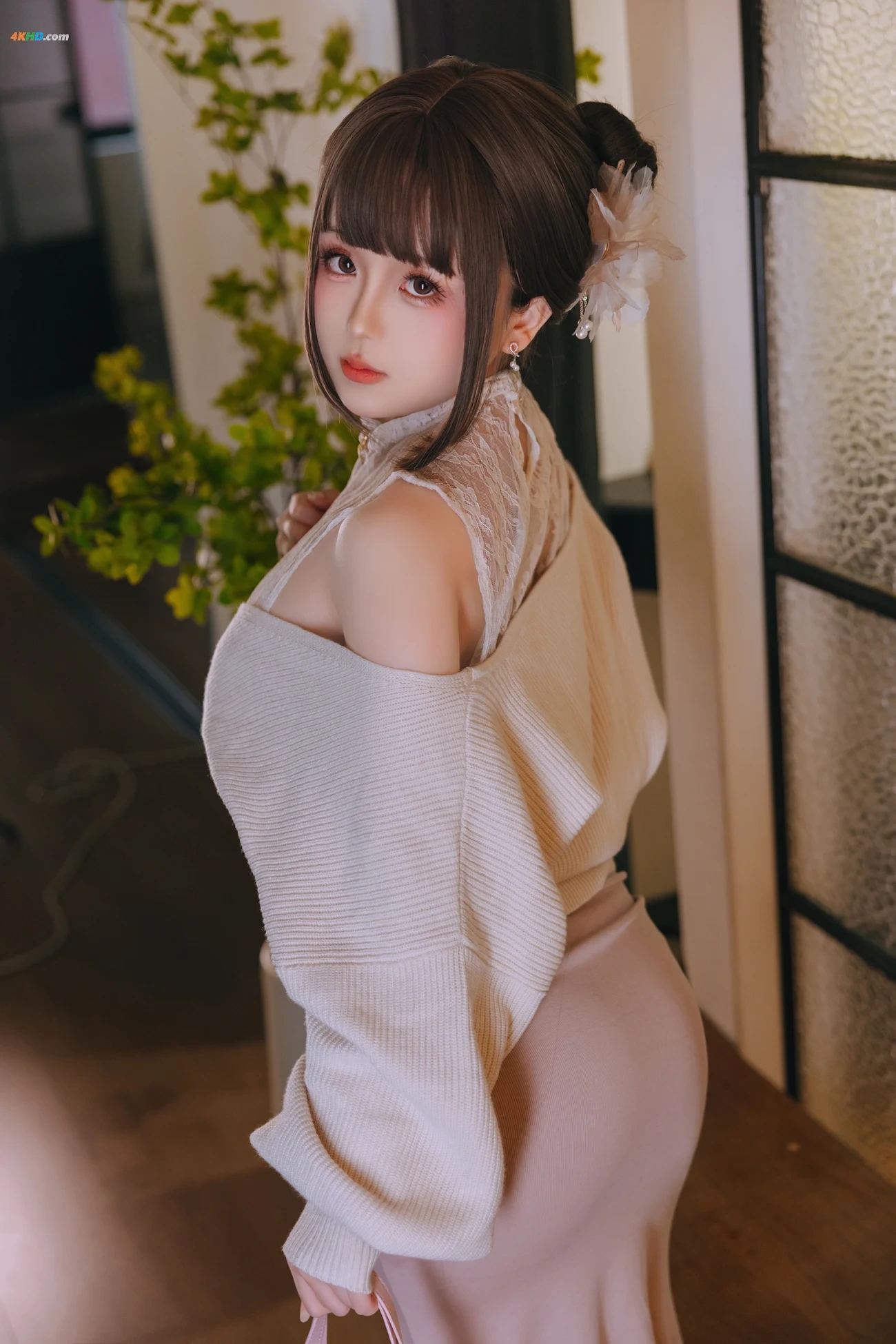 RiNaiJiao-XiaShuDeTaiTai — photo 160