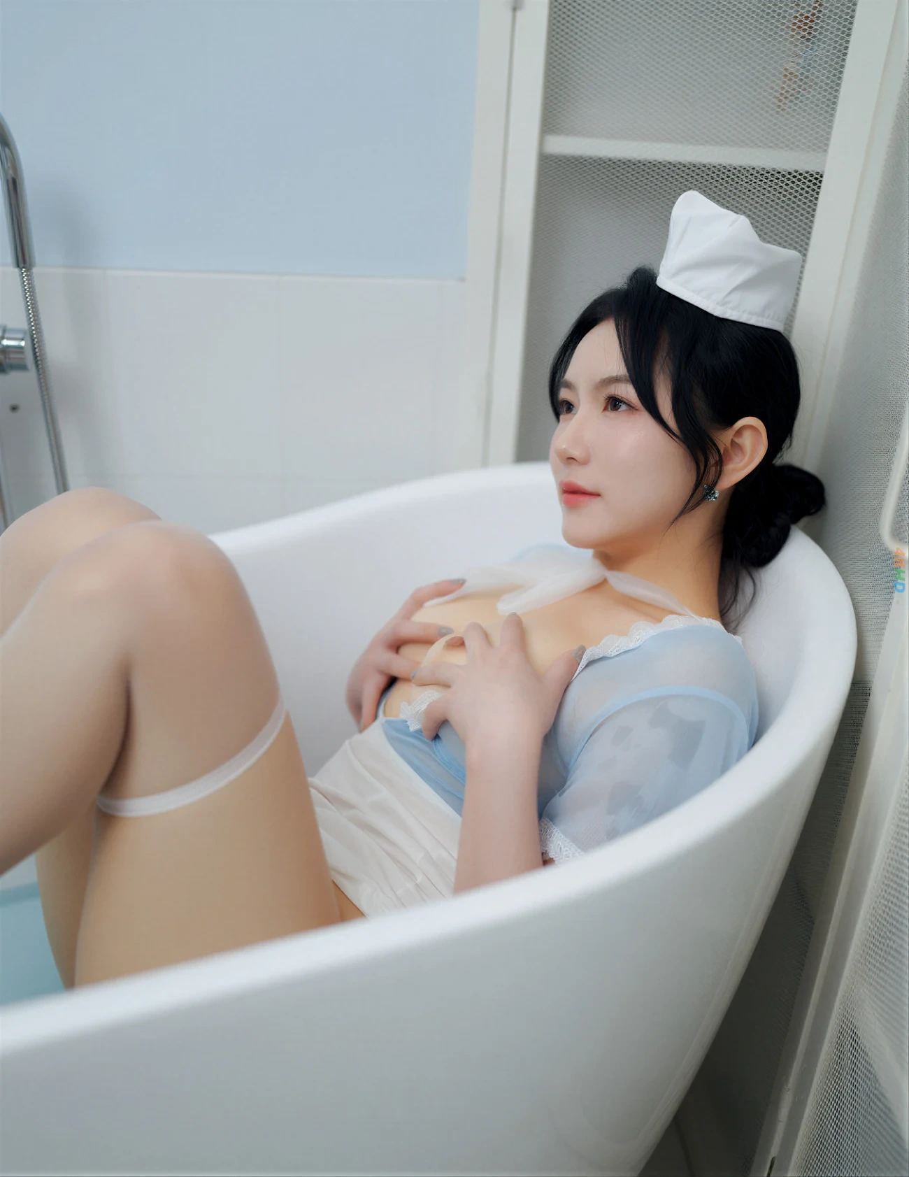 Bimilstory Suji (SuJi) Vol.03 Wet Flight Attendant — photo 32