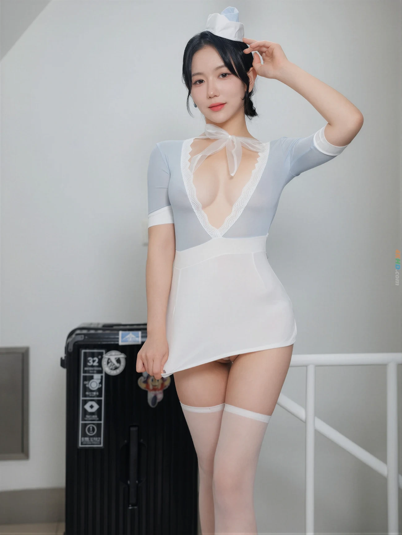 Bimilstory Suji (SuJi) Vol.03 Wet Flight Attendant — photo 98