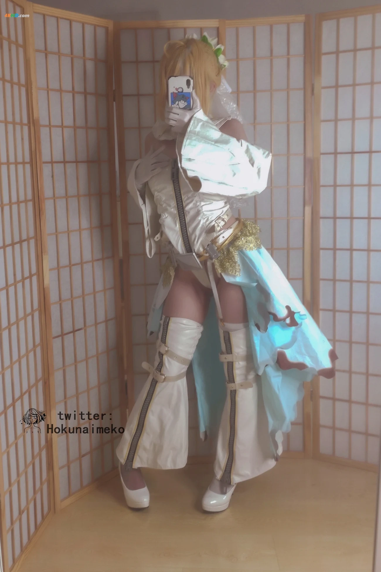 Hokunaimeko (BeiNaiYaZi) - Nero Bride Selfie Collection — photo 50