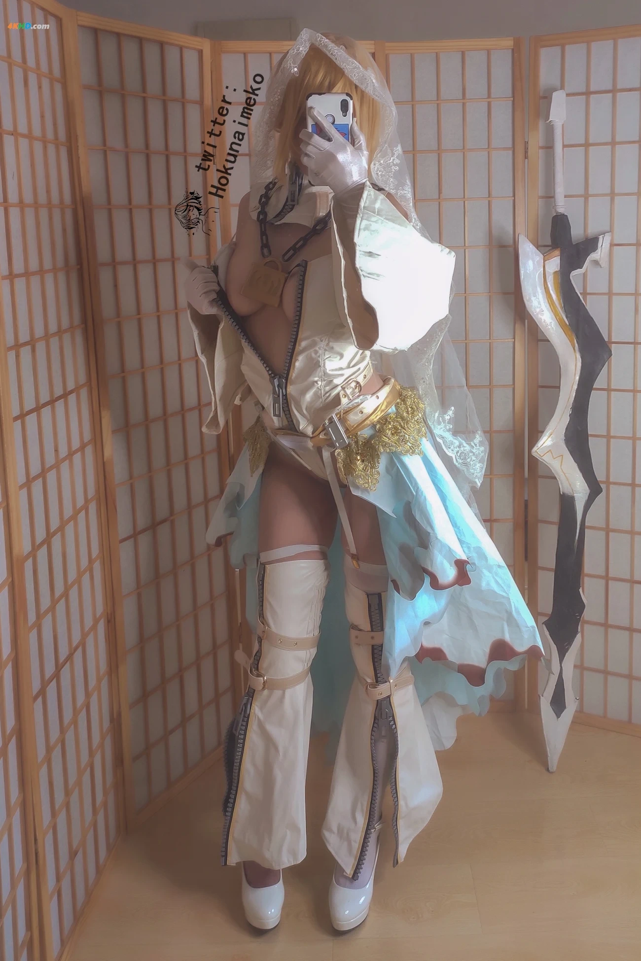 Hokunaimeko (BeiNaiYaZi) - Nero Bride Selfie Collection — photo 59