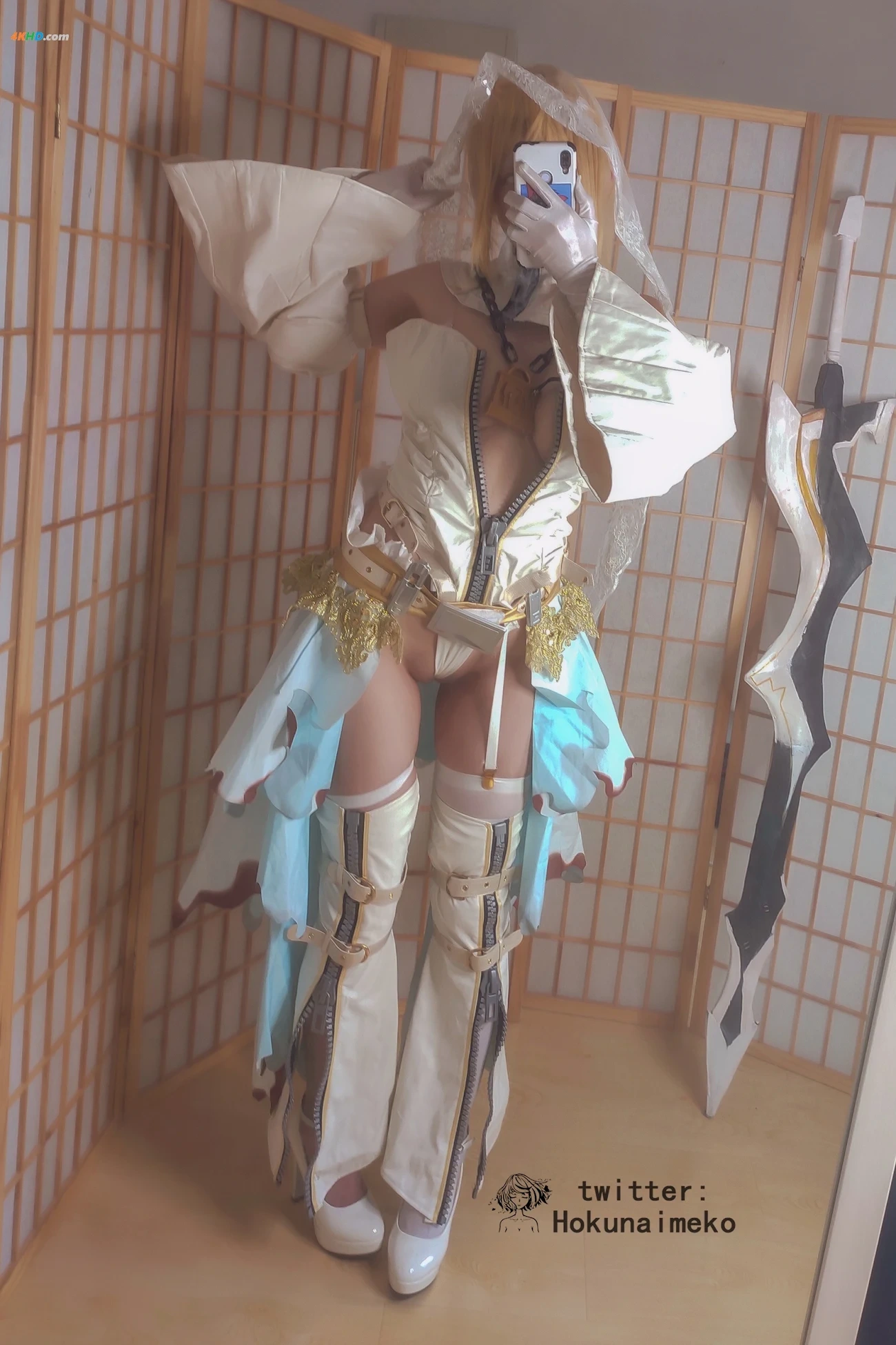 Hokunaimeko (BeiNaiYaZi) - Nero Bride Selfie Collection — photo 60