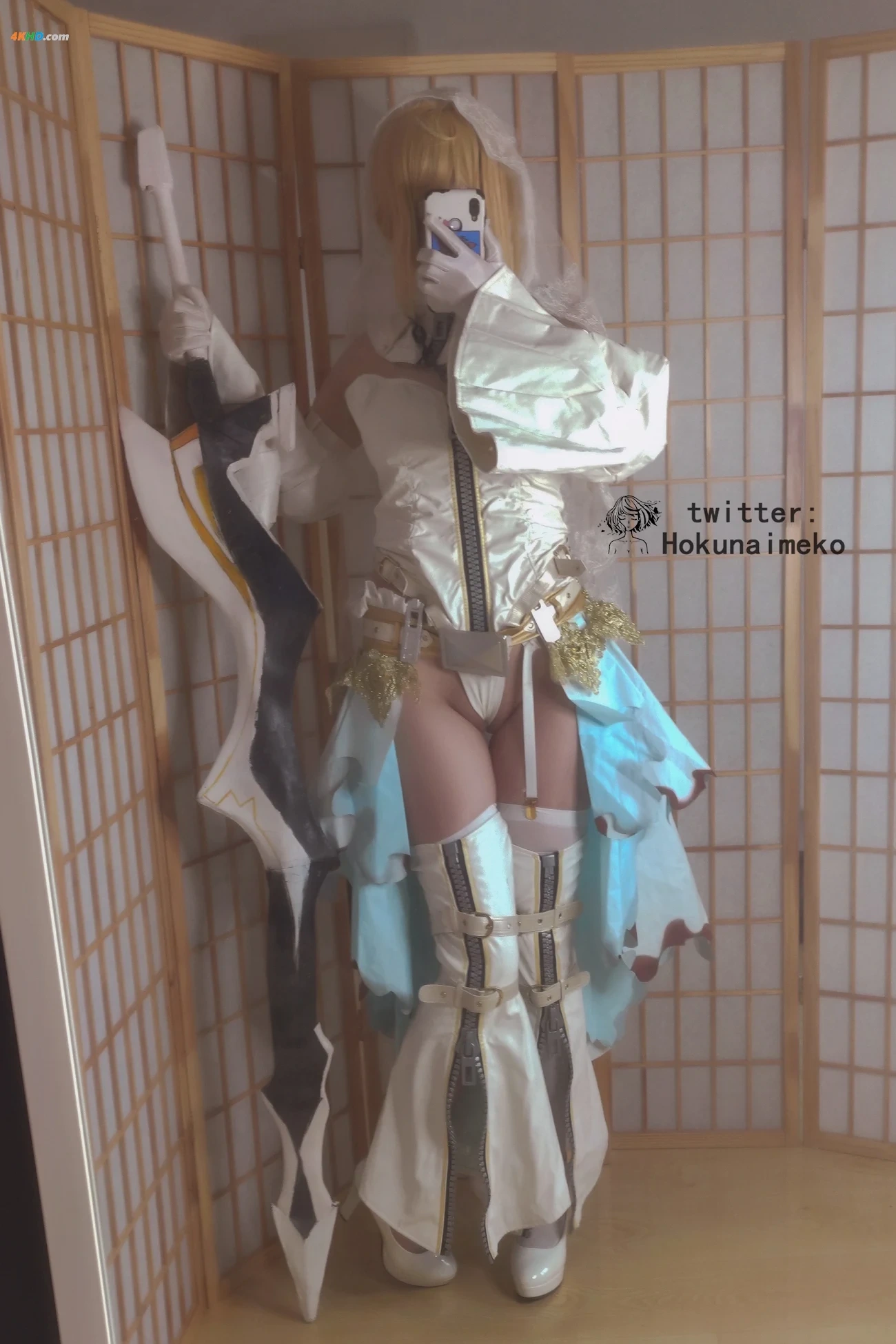 Hokunaimeko (BeiNaiYaZi) - Nero Bride Selfie Collection — photo 63