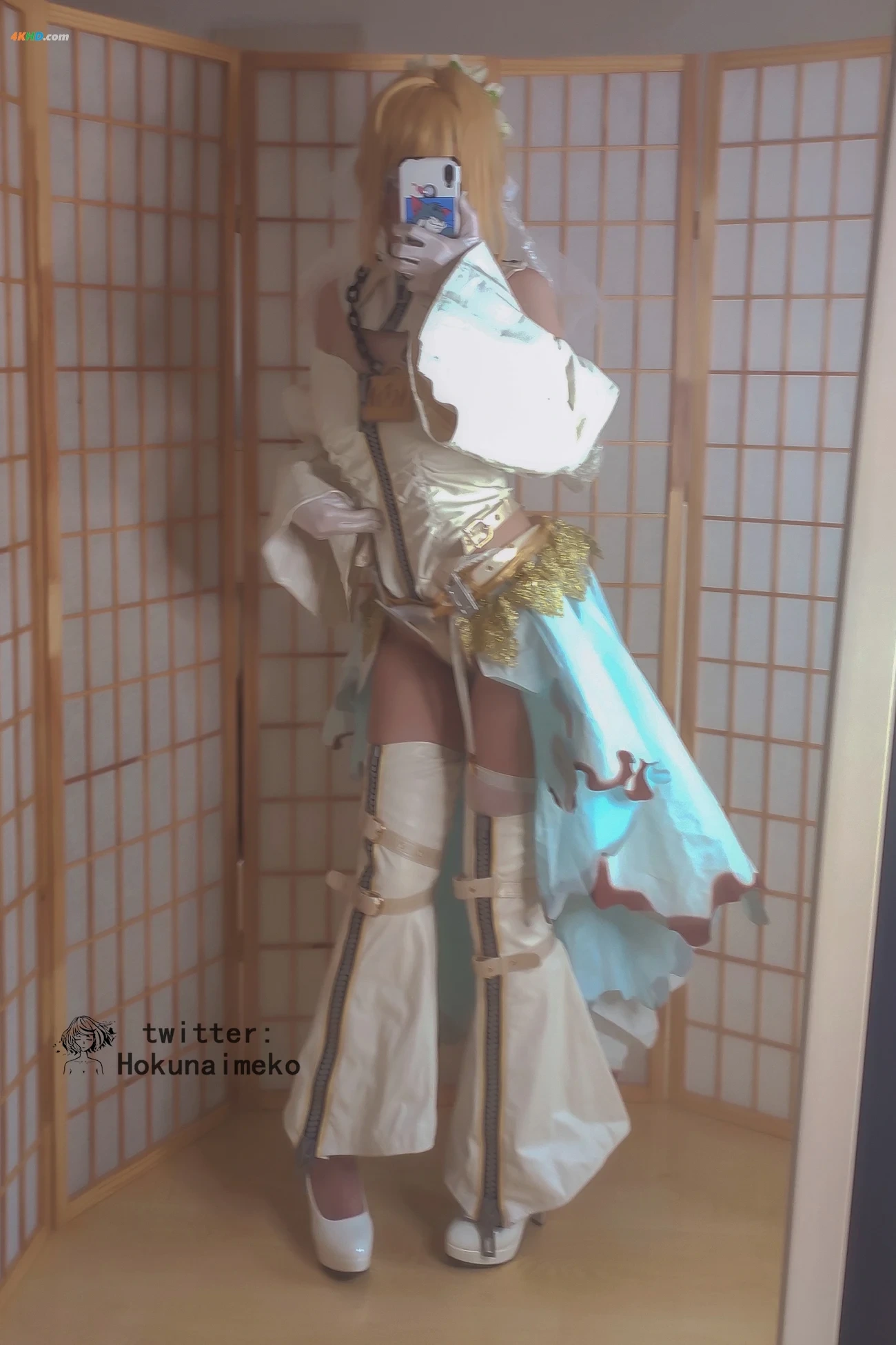 Hokunaimeko (BeiNaiYaZi) - Nero Bride Selfie Collection — photo 69