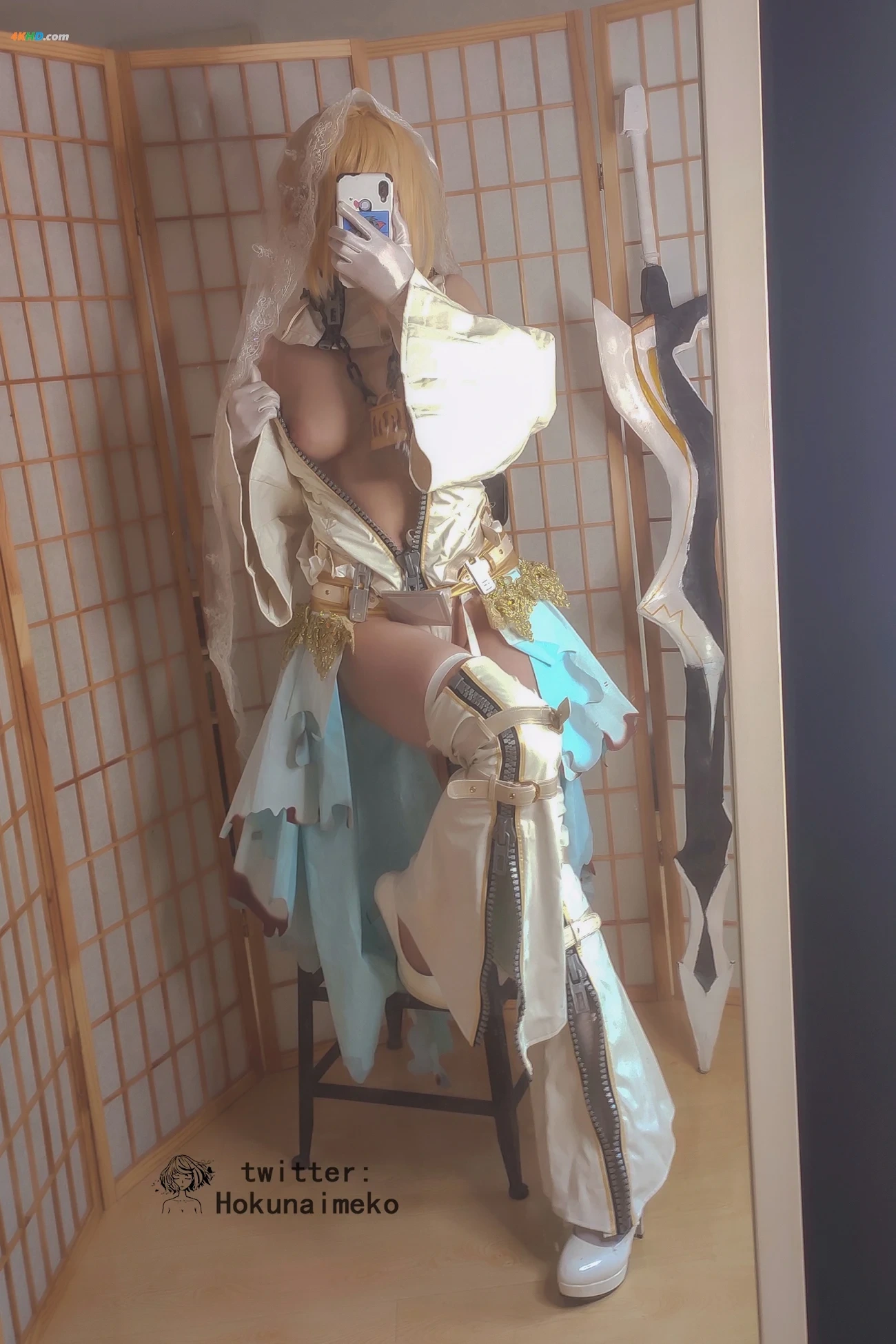 Hokunaimeko (BeiNaiYaZi) - Nero Bride Selfie Collection — photo 72