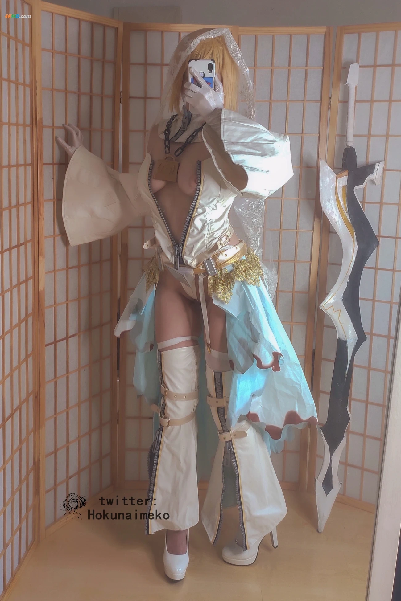 Hokunaimeko (BeiNaiYaZi) - Nero Bride Selfie Collection — photo 77