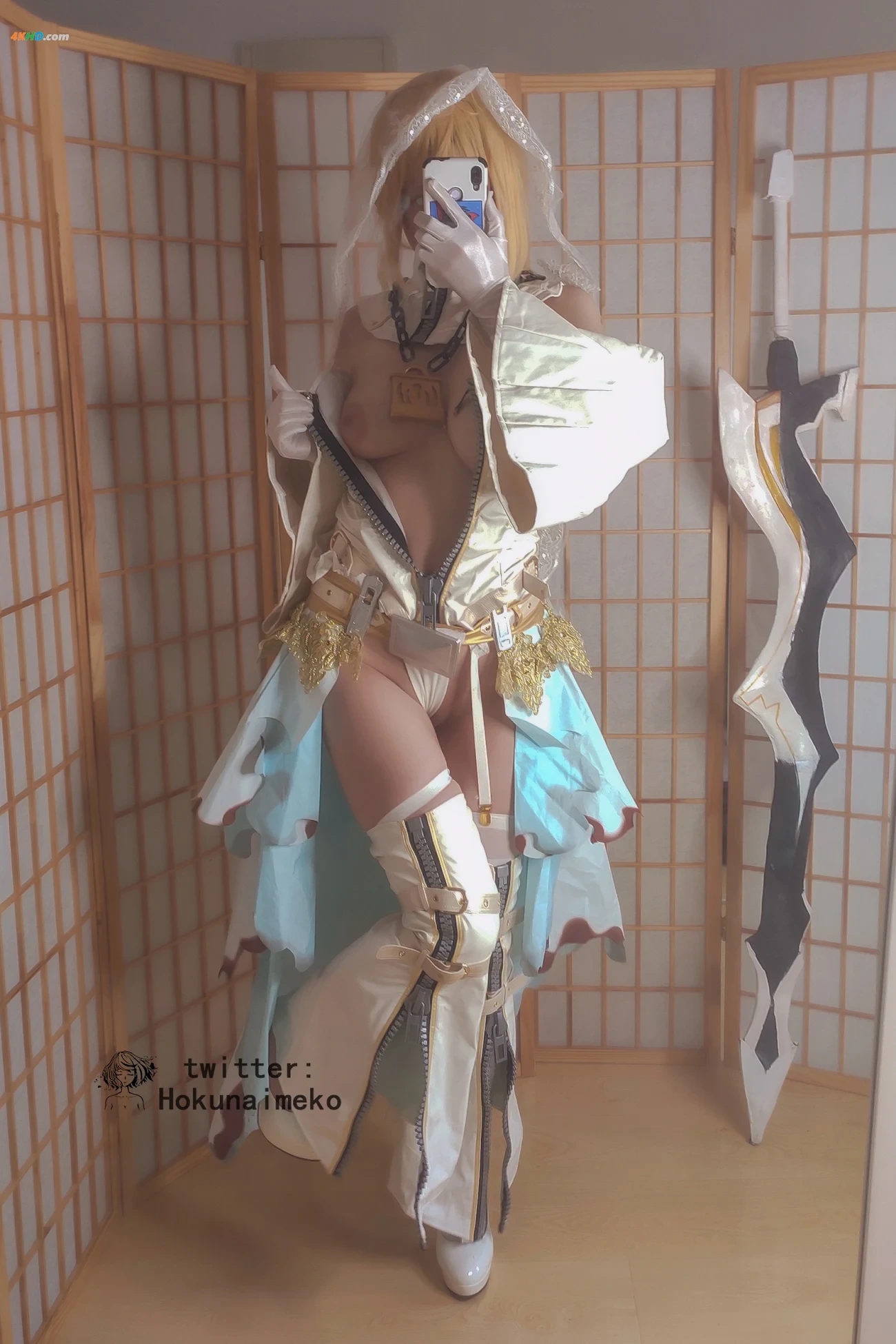 Hokunaimeko (BeiNaiYaZi) - Nero Bride Selfie Collection — photo 80