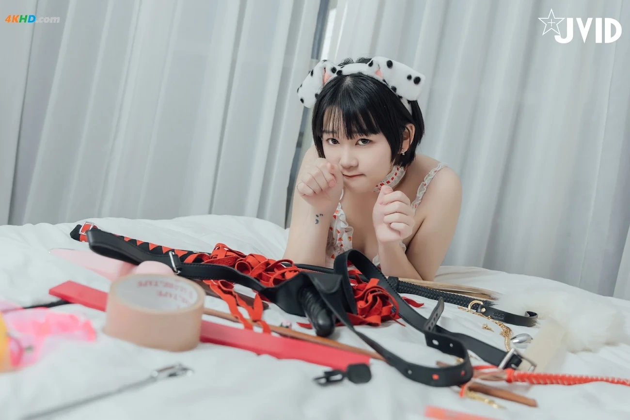 [JVID] Tiny x QiaoAn - SMDiaoJiaoRiJi — photo 8