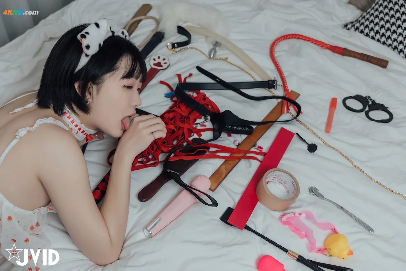 [JVID] Tiny x QiaoAn - SMDiaoJiaoRiJi — photo 12