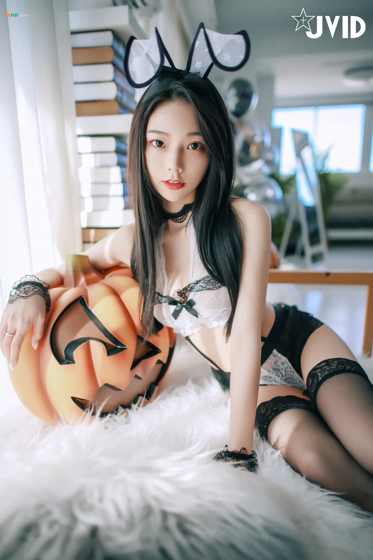 [JVID] JiuJiu - XueMeiHuaShenEMoTuTu — photo 51
