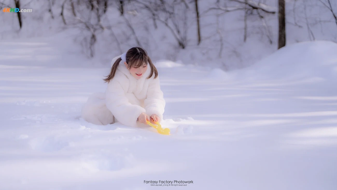 [Fantasy Factory] XiaoDing - CosplayXieZhen - Snow Rabbit — photo 4