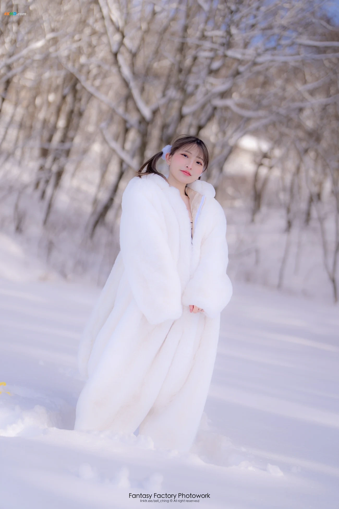 [Fantasy Factory] XiaoDing - CosplayXieZhen - Snow Rabbit — photo 8