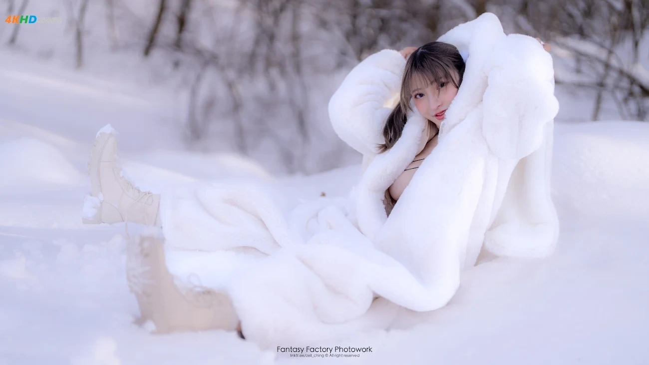[Fantasy Factory] XiaoDing - CosplayXieZhen - Snow Rabbit — photo 14