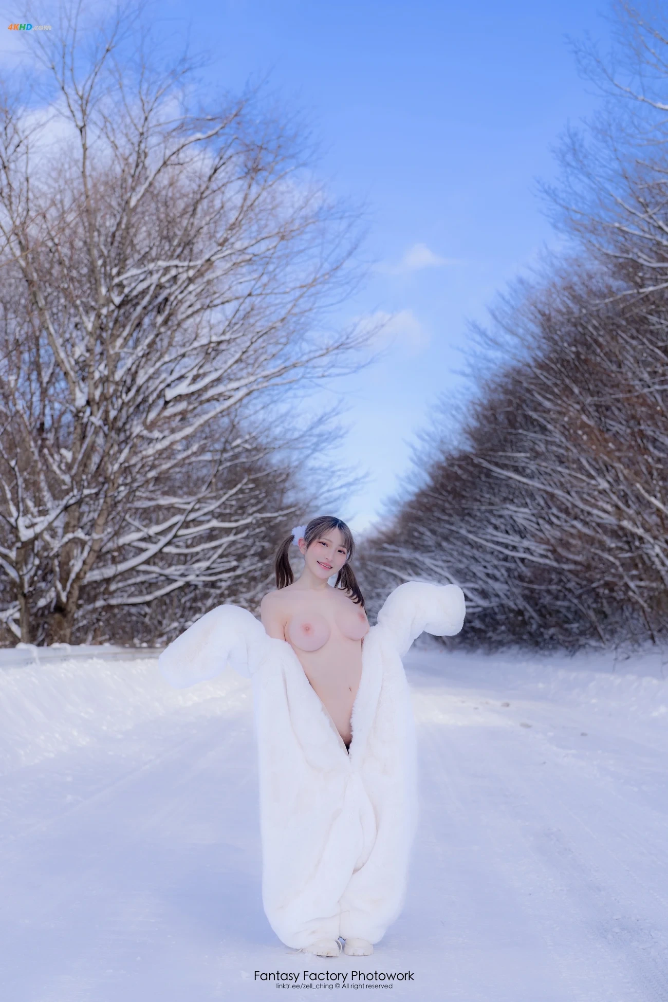 [Fantasy Factory] XiaoDing - CosplayXieZhen - Snow Rabbit — photo 35
