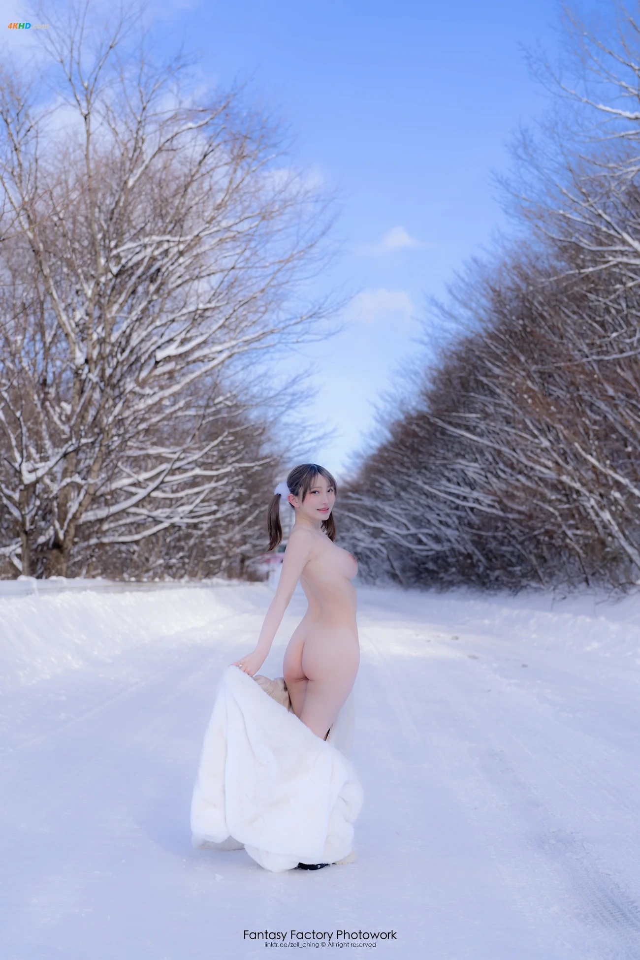 [Fantasy Factory] XiaoDing - CosplayXieZhen - Snow Rabbit — photo 36