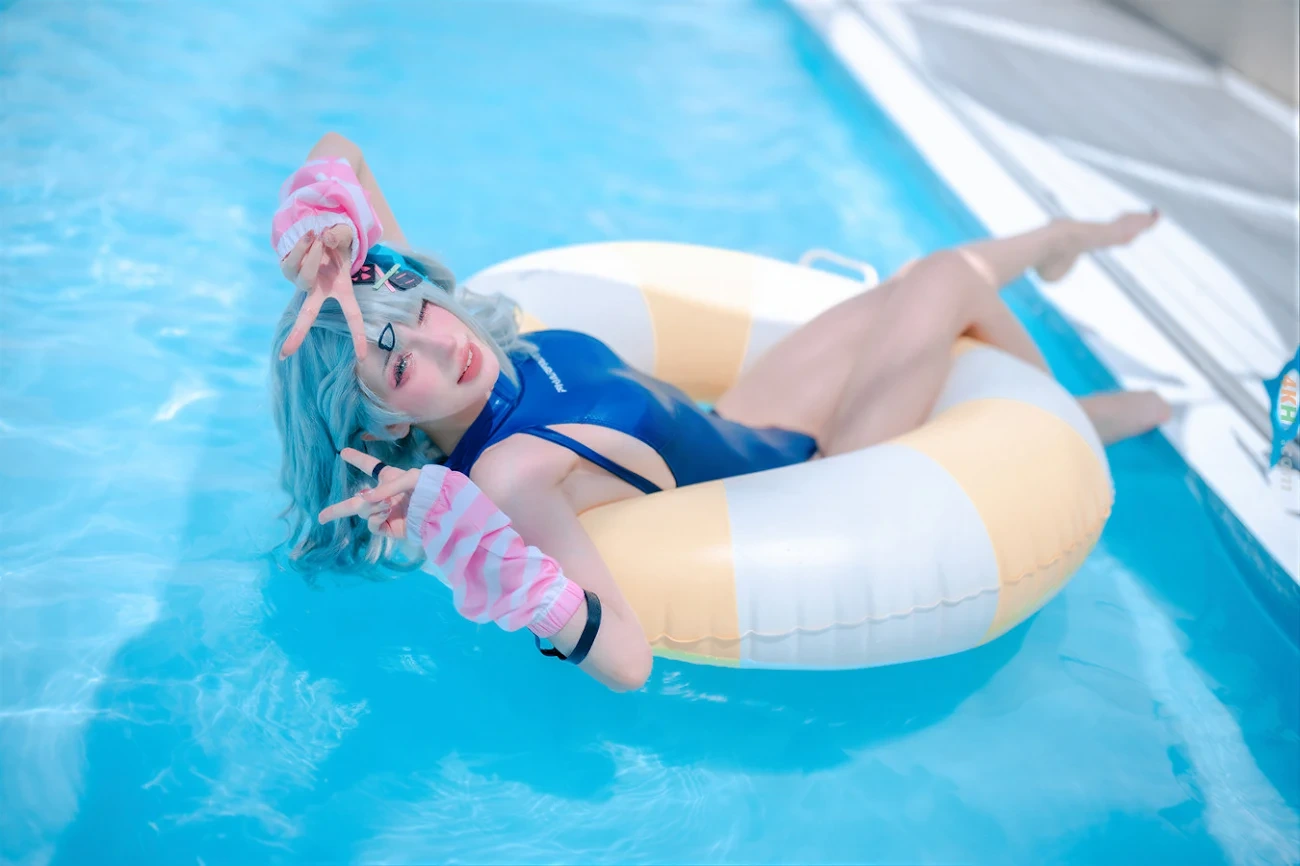 DJAWA Photo Vol.0385 Luniie (LuNi) Swimming Lessons Sunna — photo 14