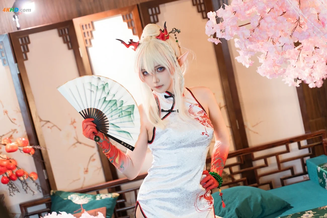 [AYaBeiFaXianLeAya&XiaoHeTianJiu] Nian & Dusk Chinese Dress — photo 16
