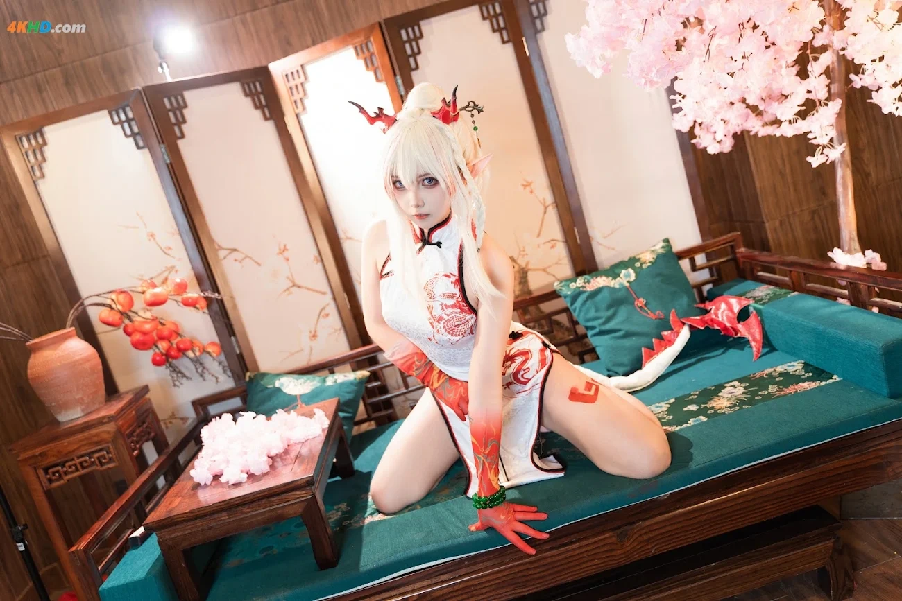 [AYaBeiFaXianLeAya&XiaoHeTianJiu] Nian & Dusk Chinese Dress — photo 19